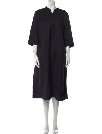 Casey Casey Virgin Wool Midi Length Dress