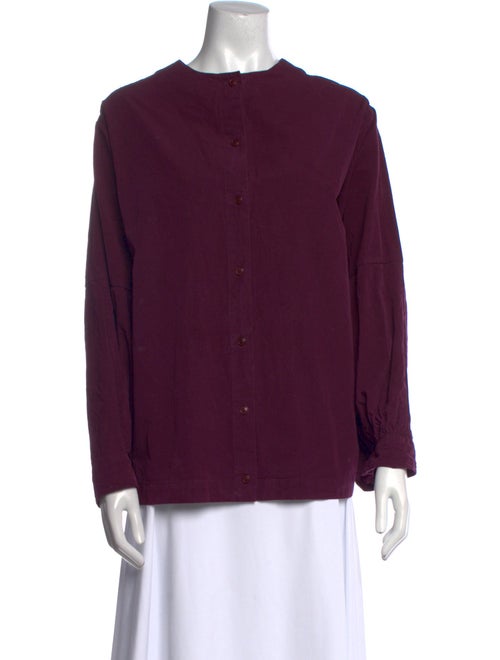 Casey Casey Crew Neck Long Sleeve Blouse