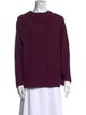 Casey Casey Crew Neck Long Sleeve Blouse