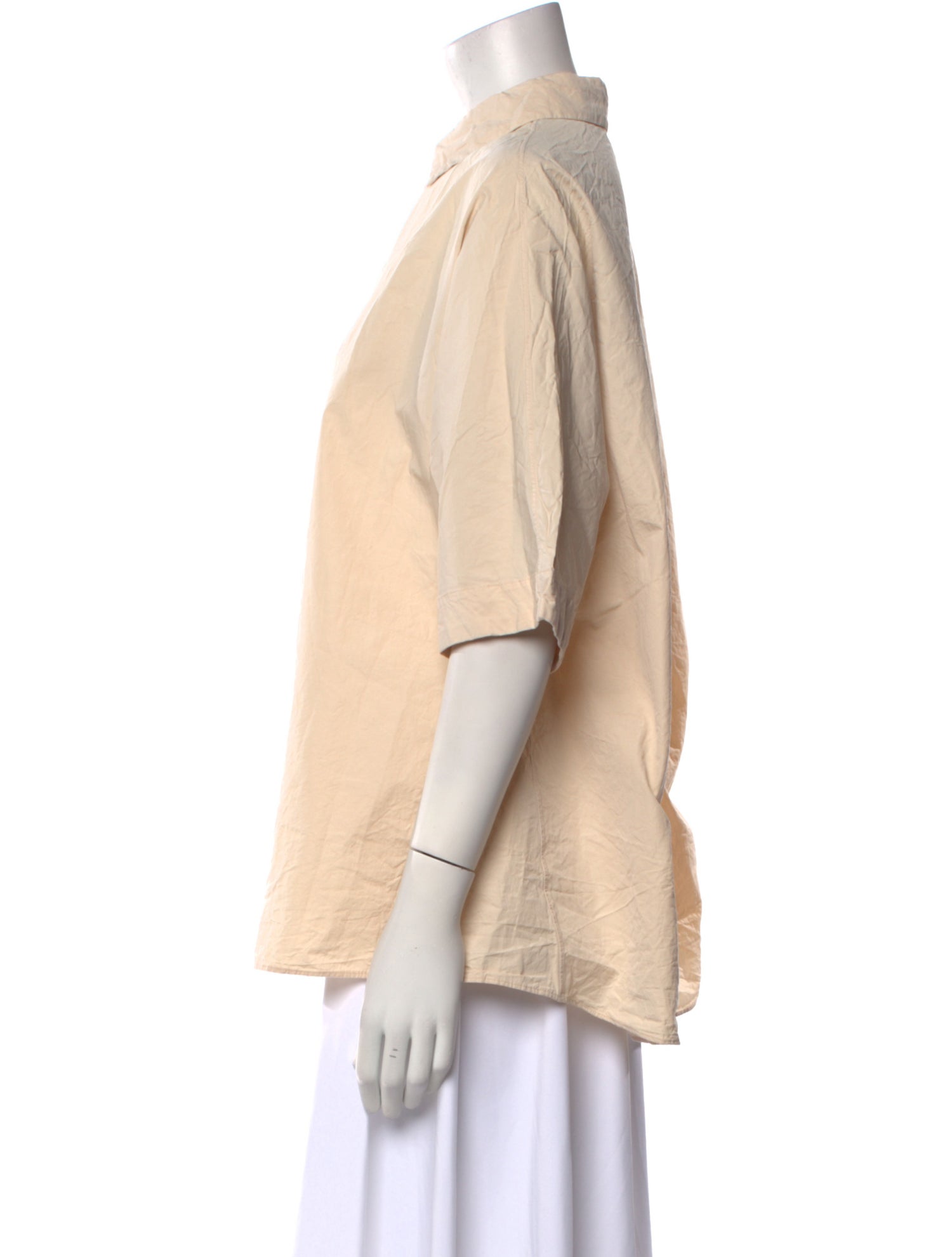 Casey Casey Short Sleeve Button-Up Top