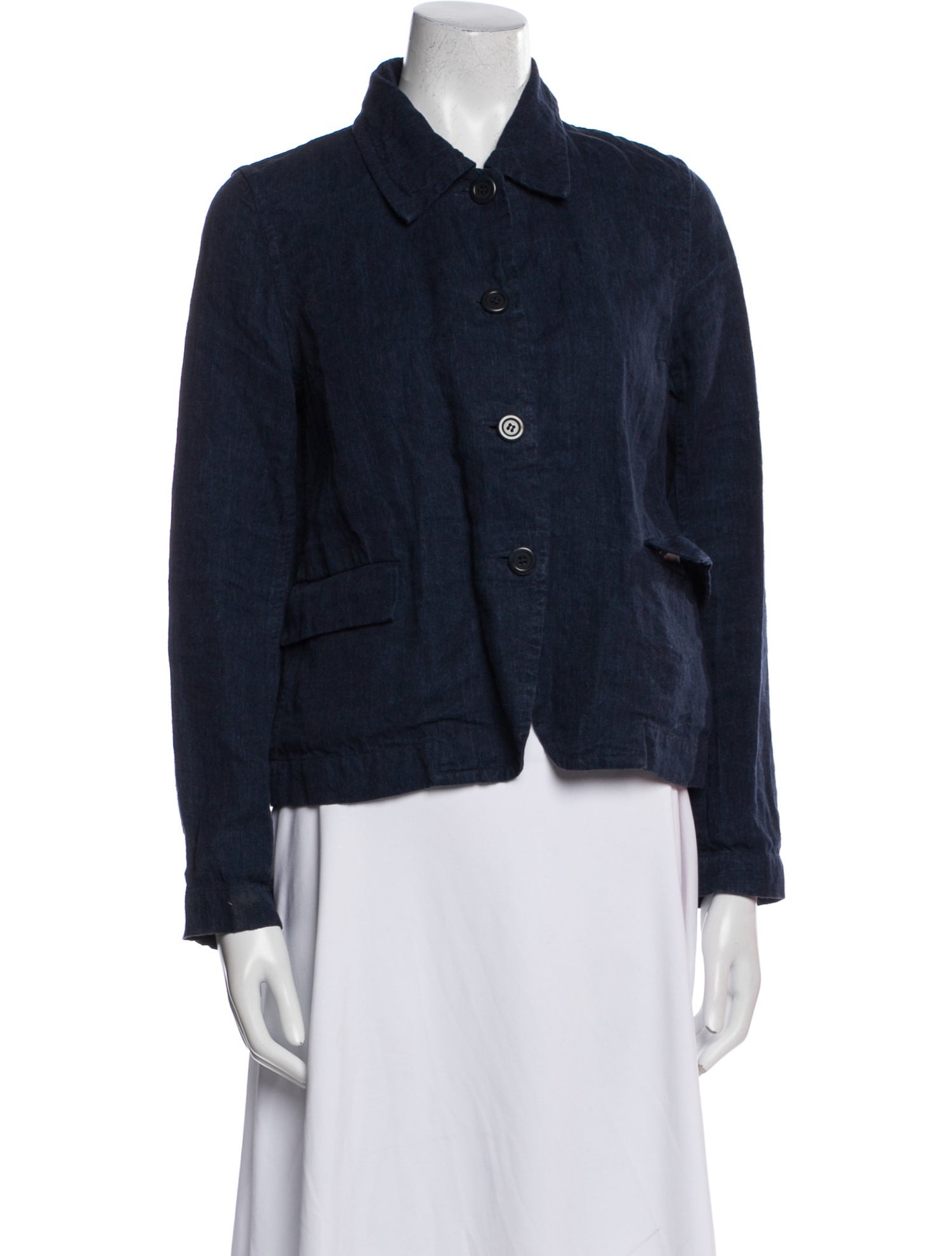 Casey Casey Linen Denim Jacket