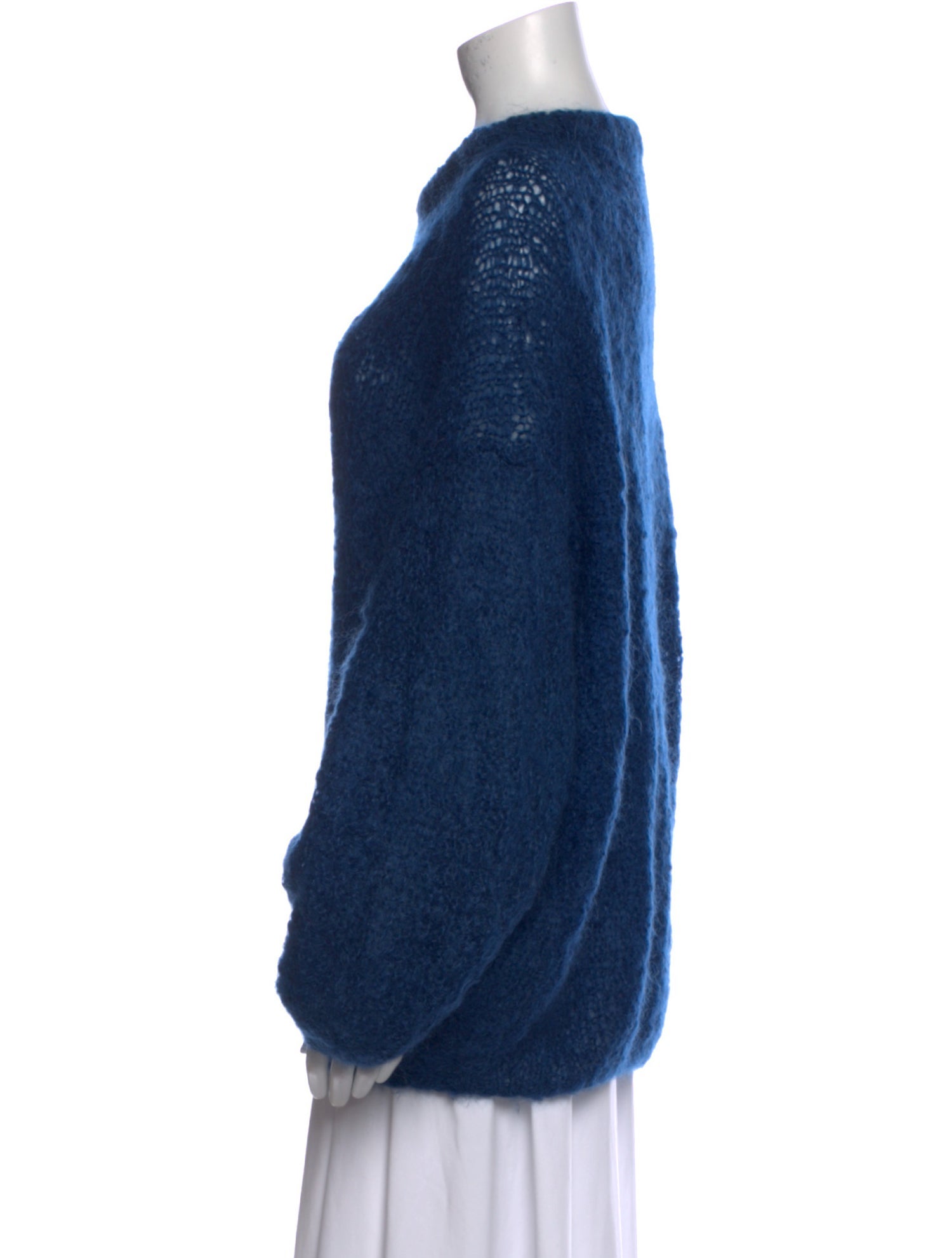 Casey Casey Kid Mohair Scoop Neck Sweater