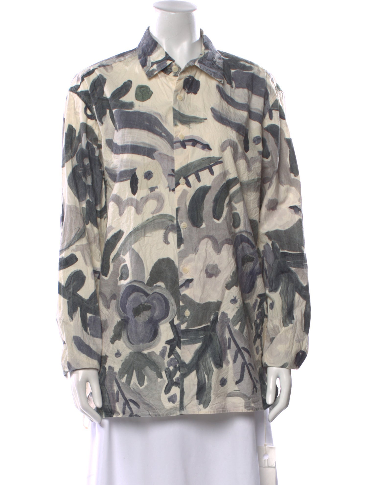 Casey Casey Printed Long Sleeve Tunic