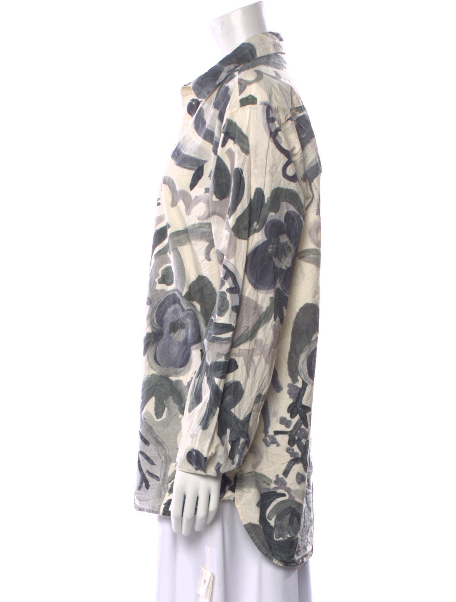 Casey Casey Printed Long Sleeve Tunic