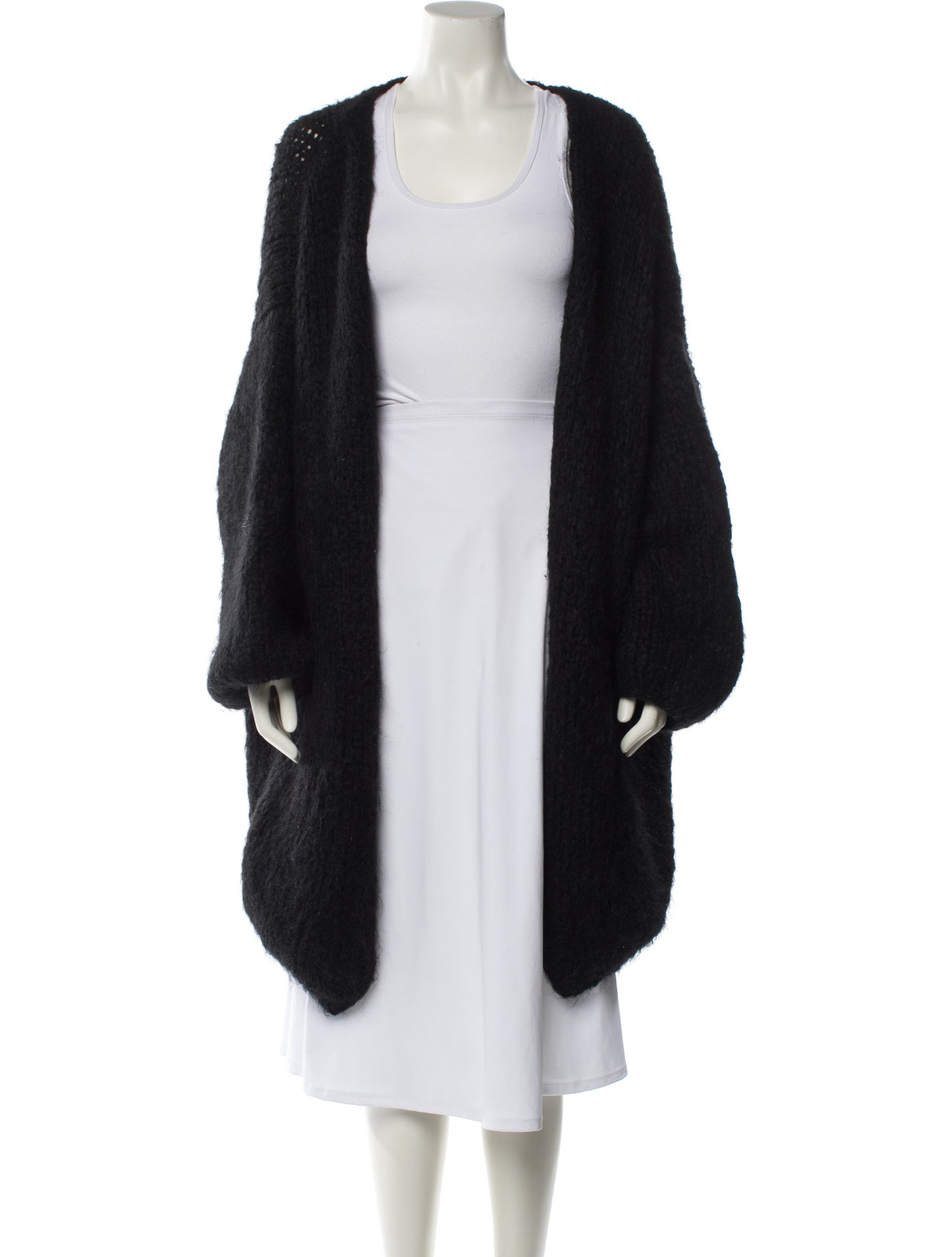 Casey Casey Mohair Open Front Sweater