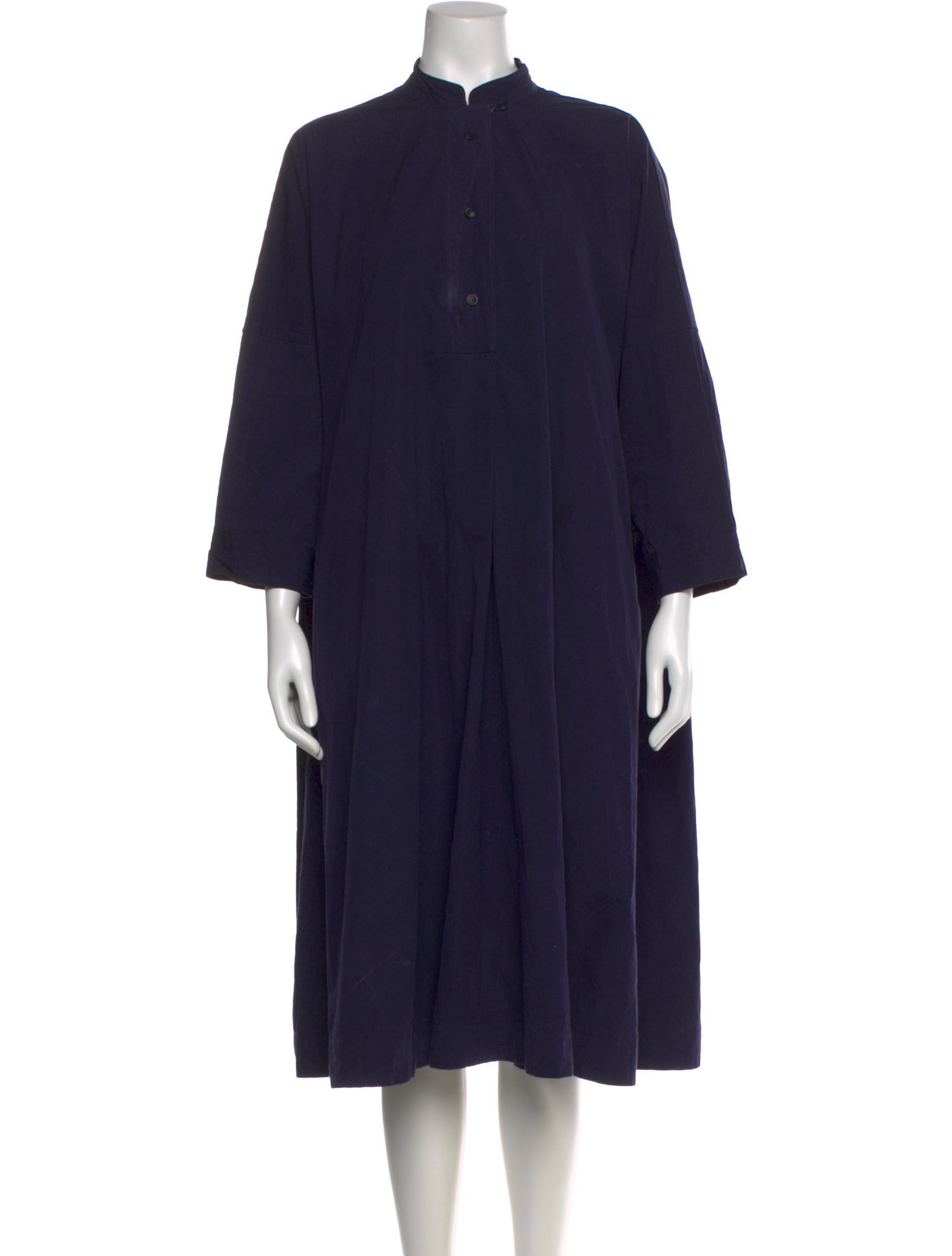 Casey Casey Mock Neck Midi Length Dress