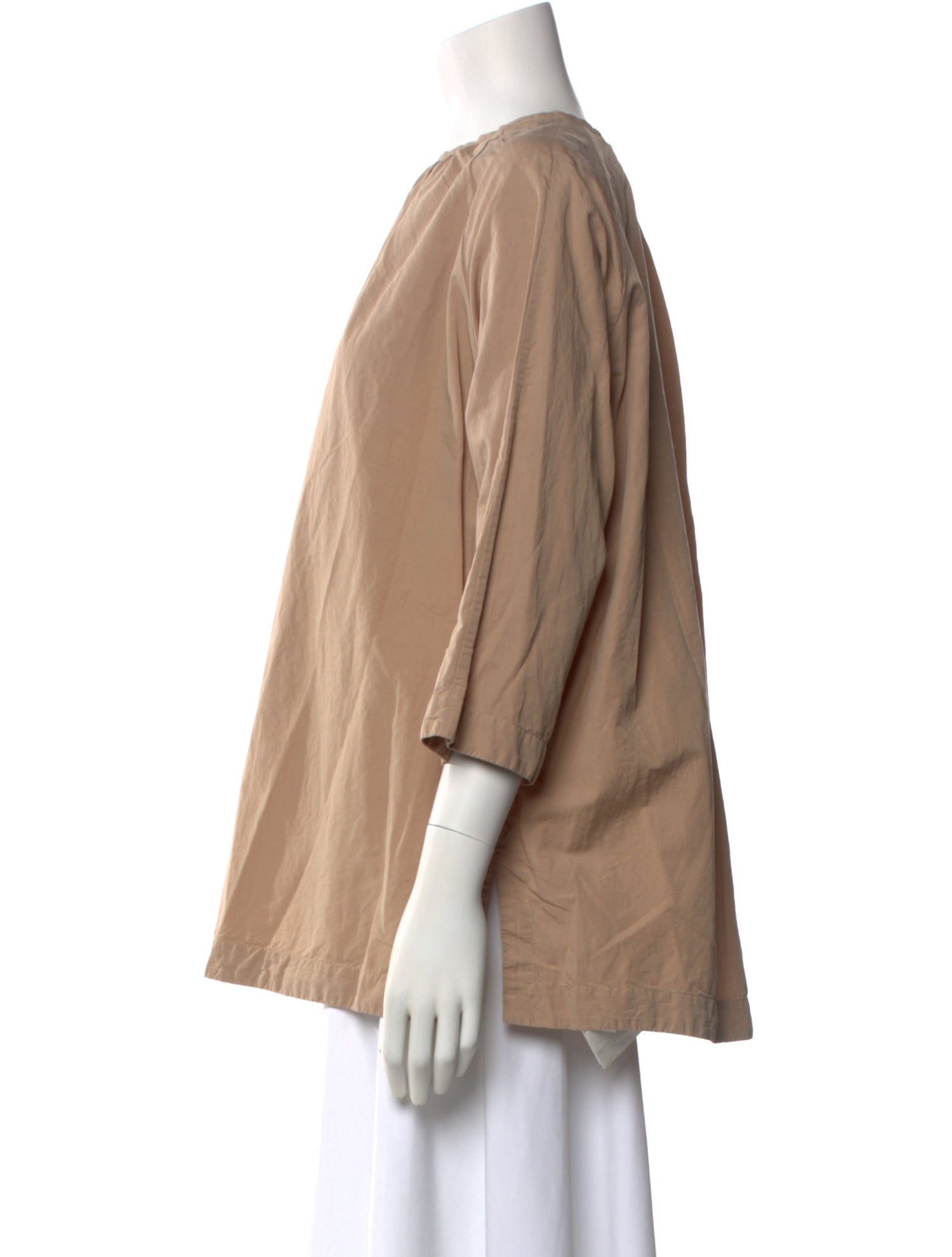 Casey Casey Crew Neck Three-Quarter Sleeve Blouse w/ Tags