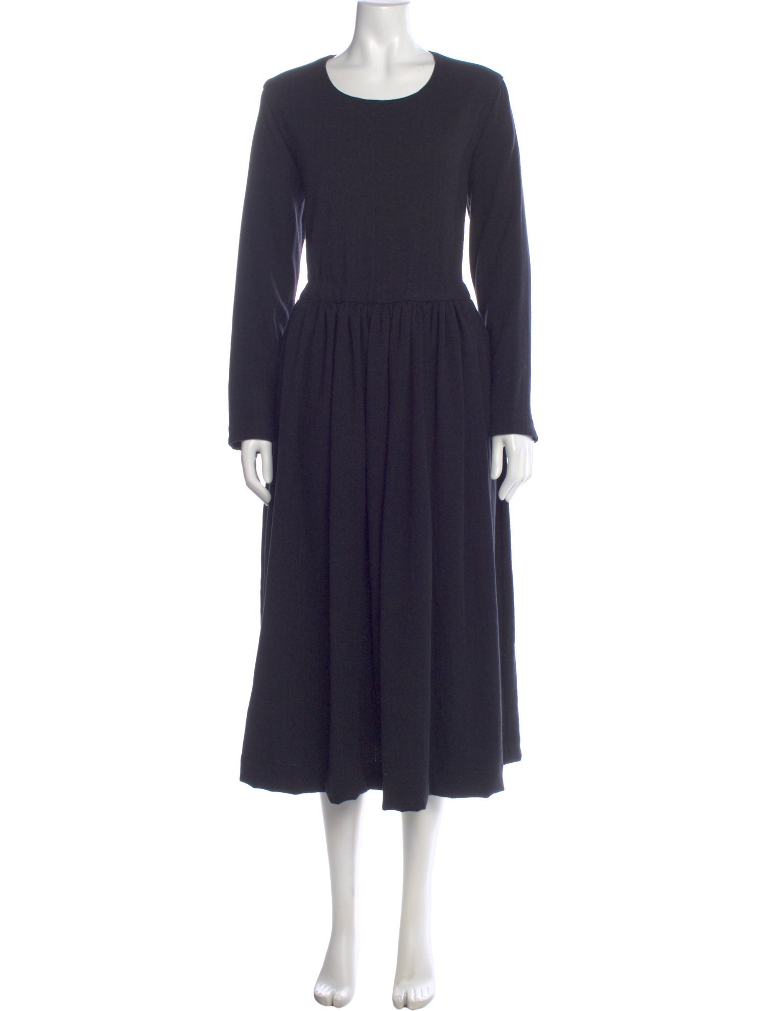 Casey Casey Scoop Neck Long Dress