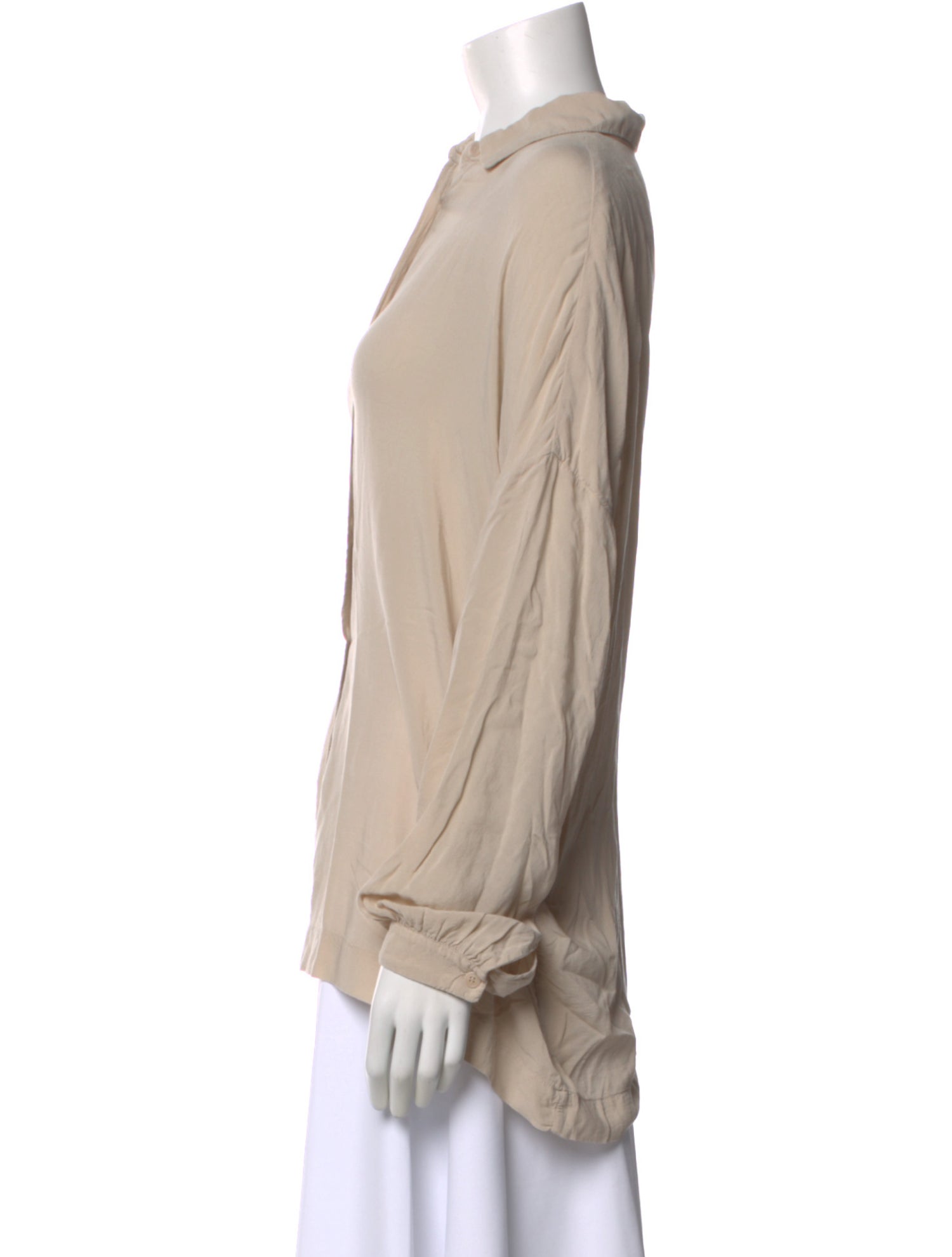 Casey Casey Long Sleeve Button-Up Top