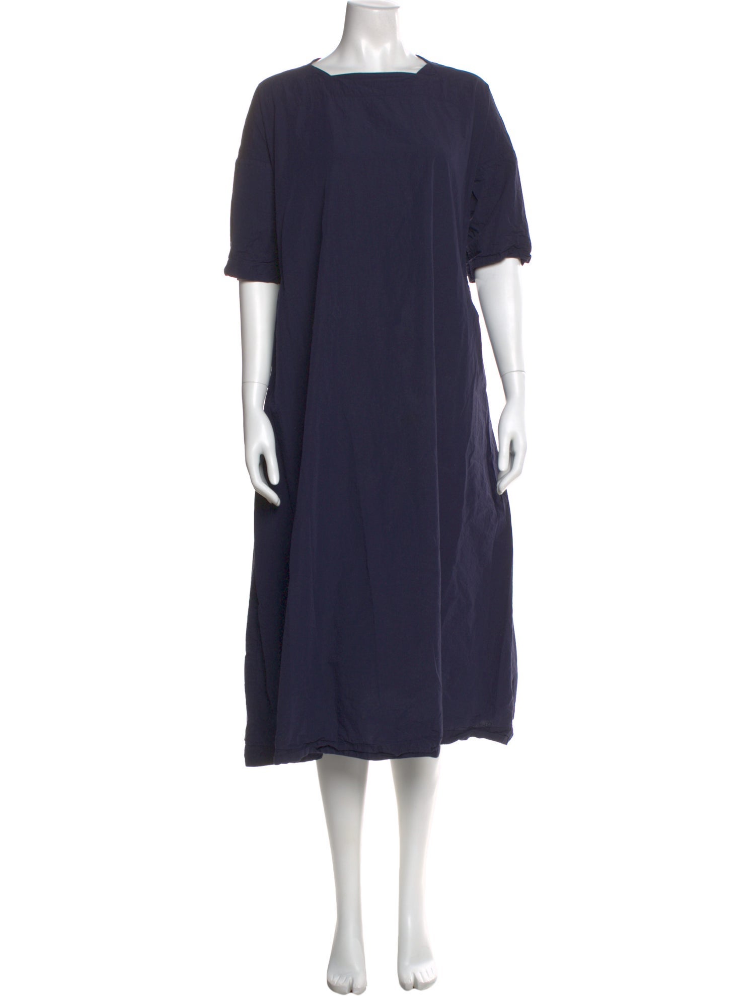 Casey Casey Bateau Neckline Long Dress