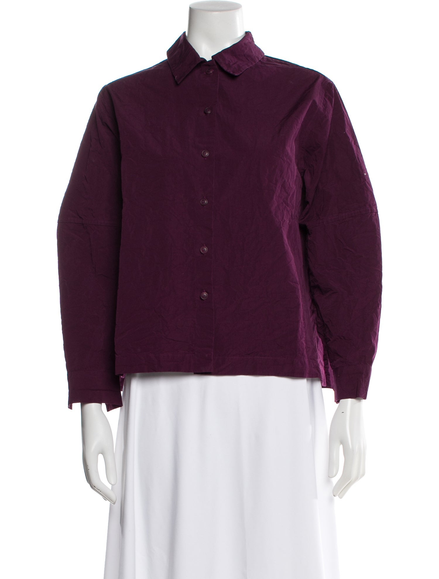 Casey Casey Long Sleeve Button-Up Top