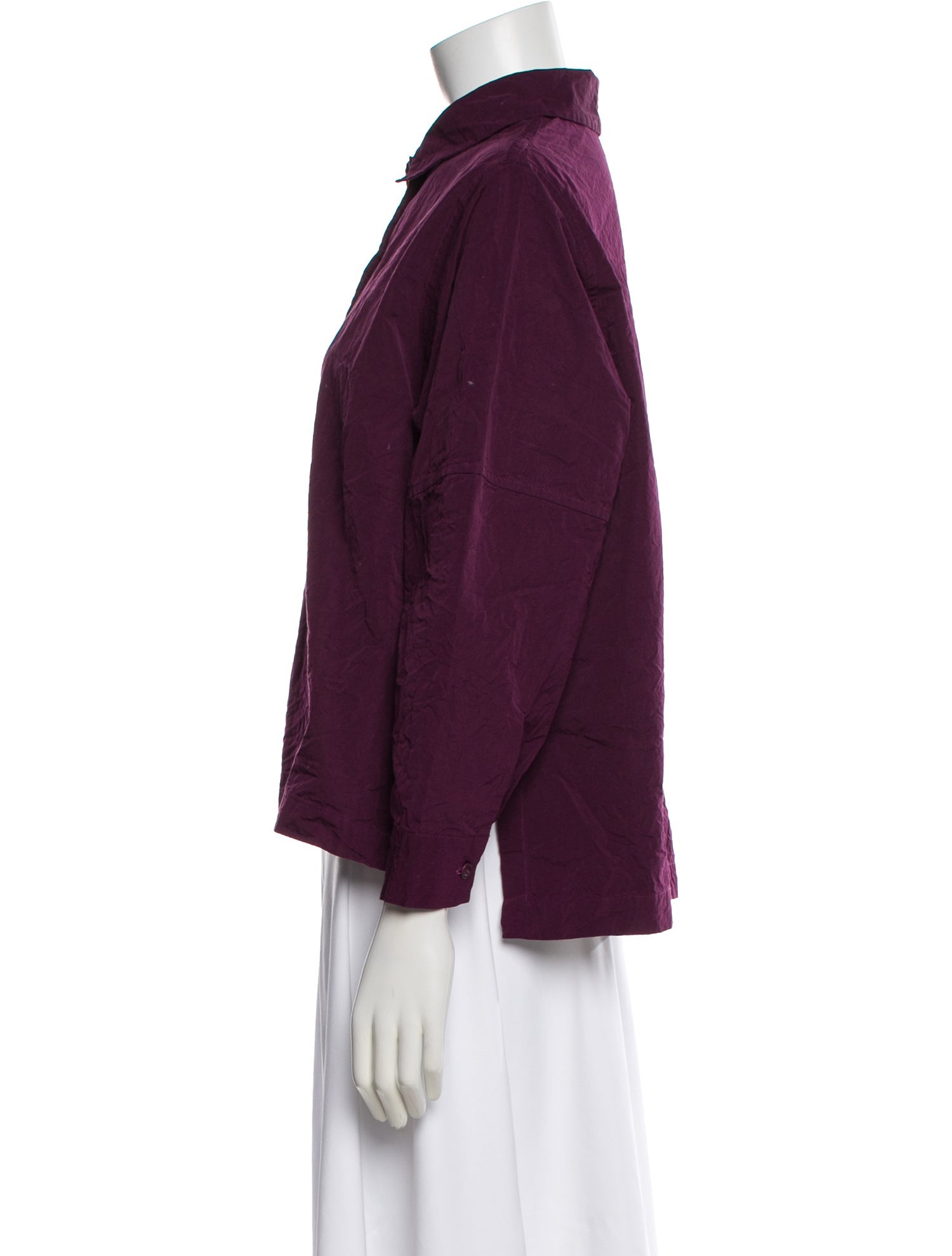 Casey Casey Long Sleeve Button-Up Top