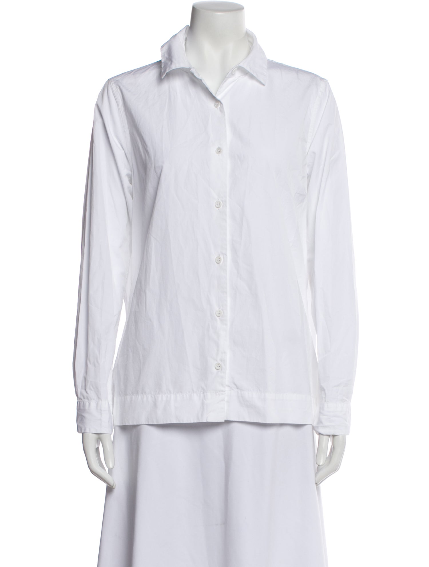 Casey Casey Long Sleeve Button-Up Top