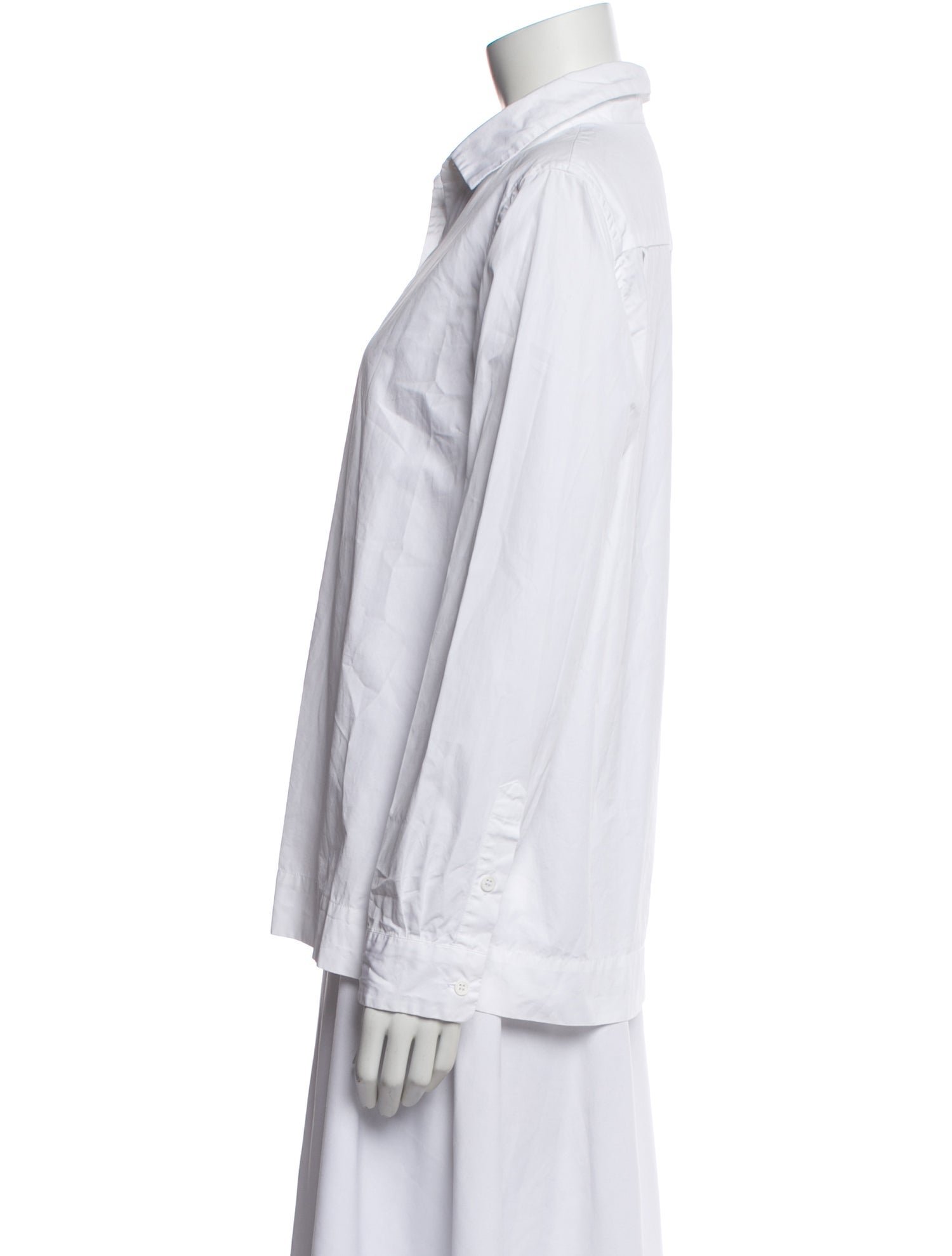 Casey Casey Long Sleeve Button-Up Top