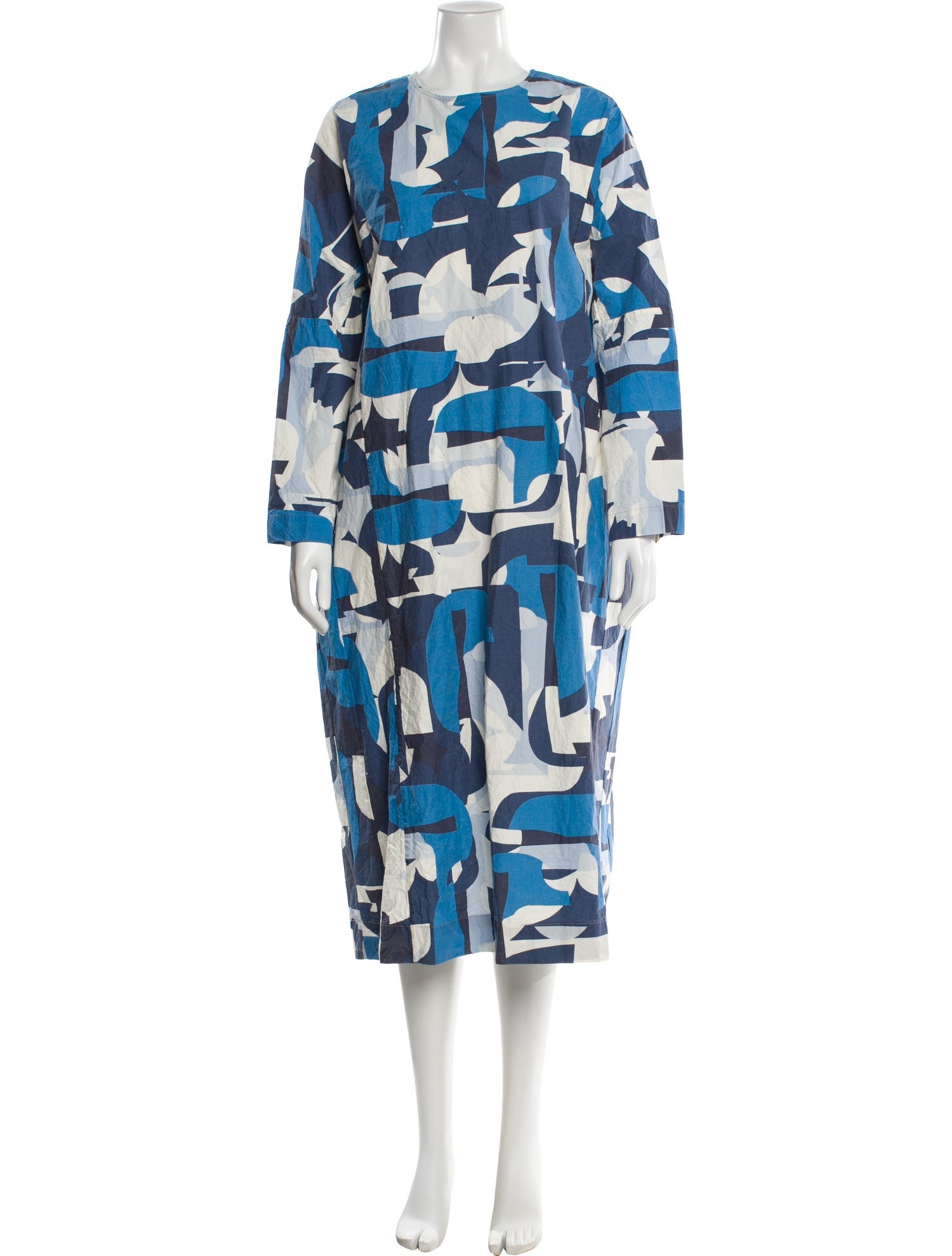 Casey Casey Printed Midi Length Dress