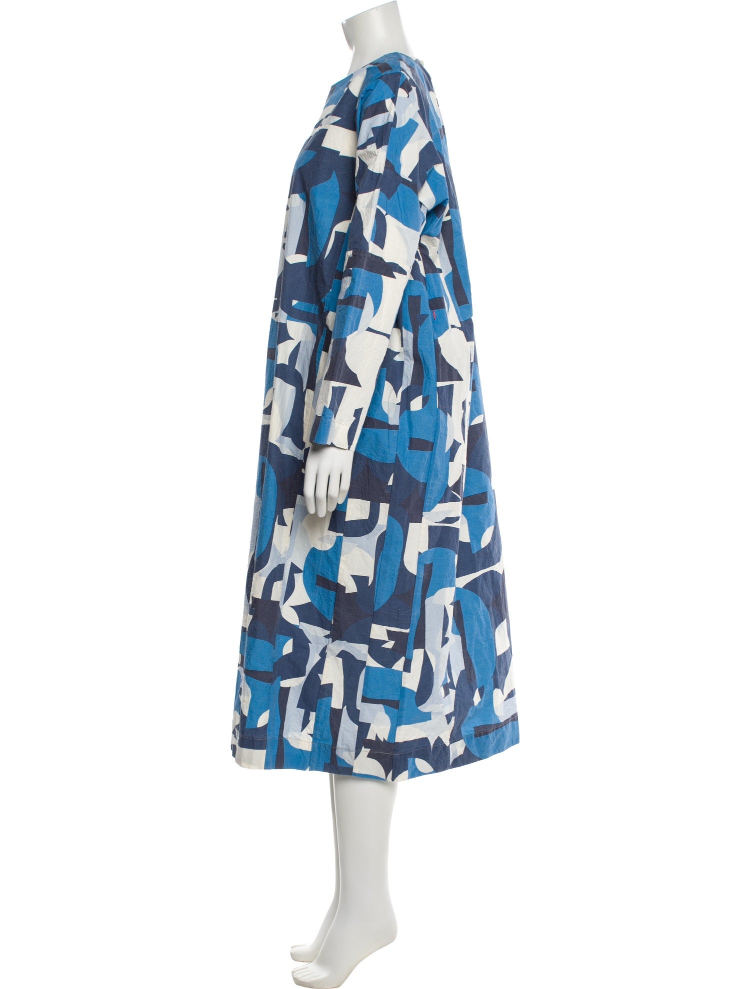 Casey Casey Printed Midi Length Dress