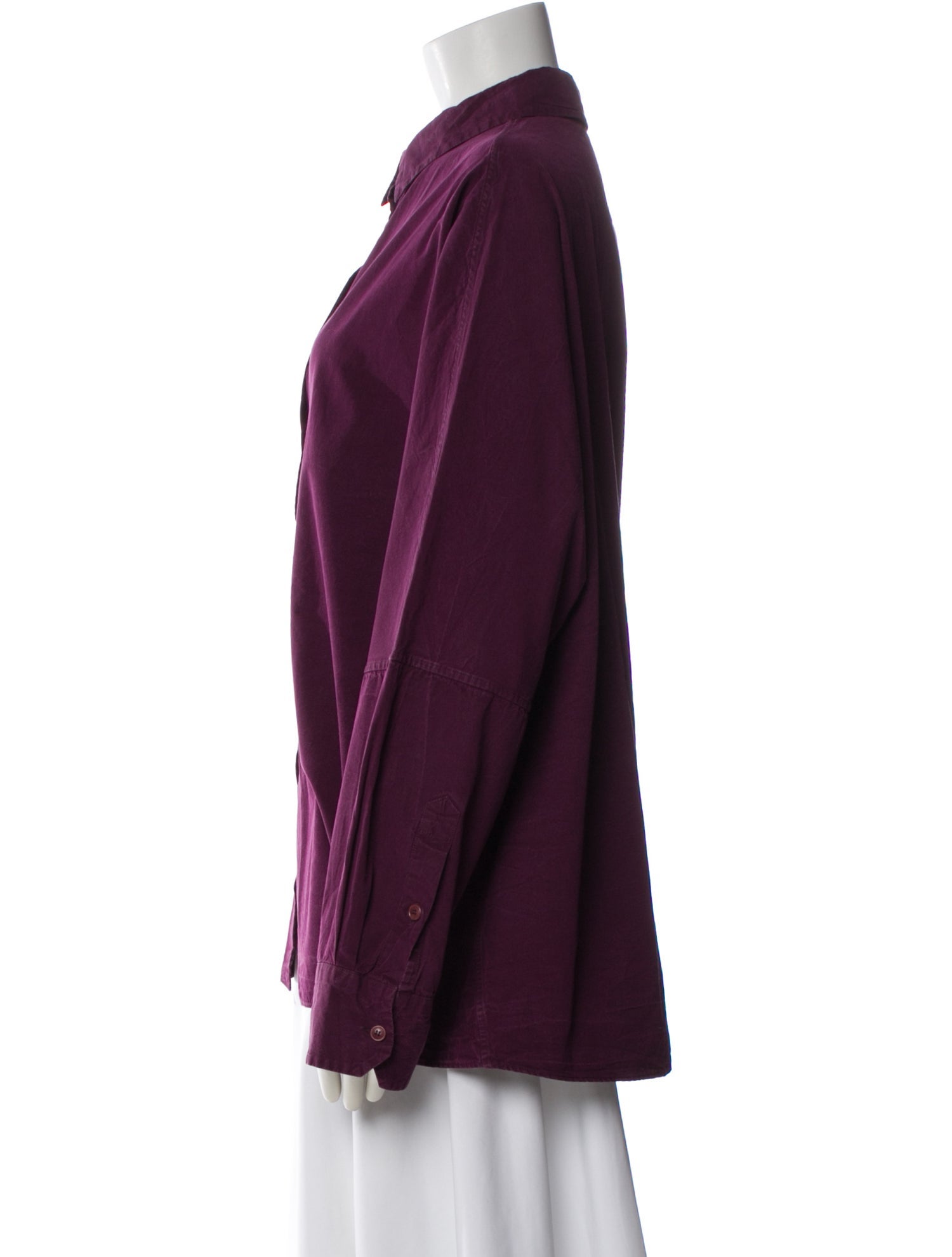 Casey Casey Long Sleeve Button-Up Top