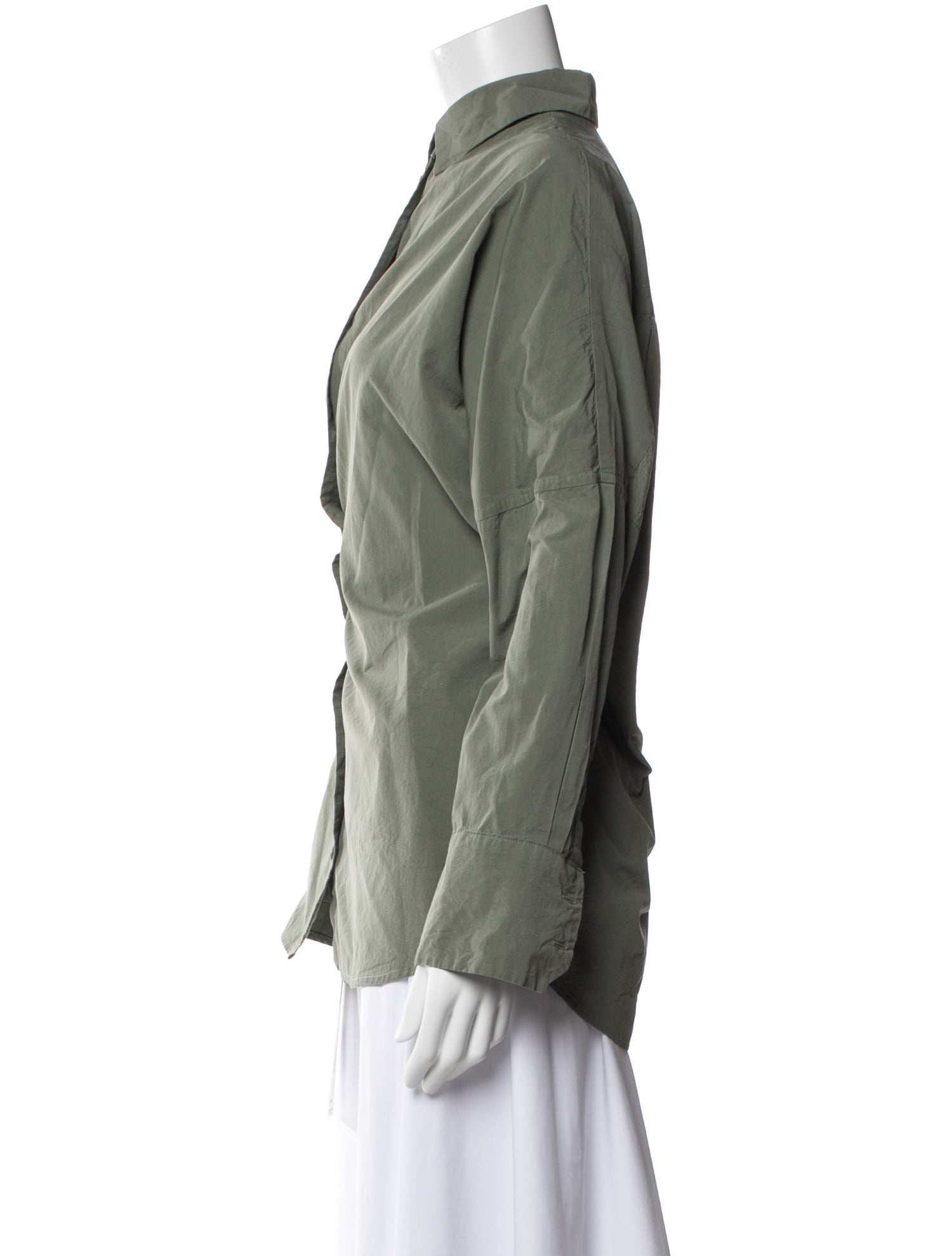 Casey Casey Long Sleeve Button-Up Top