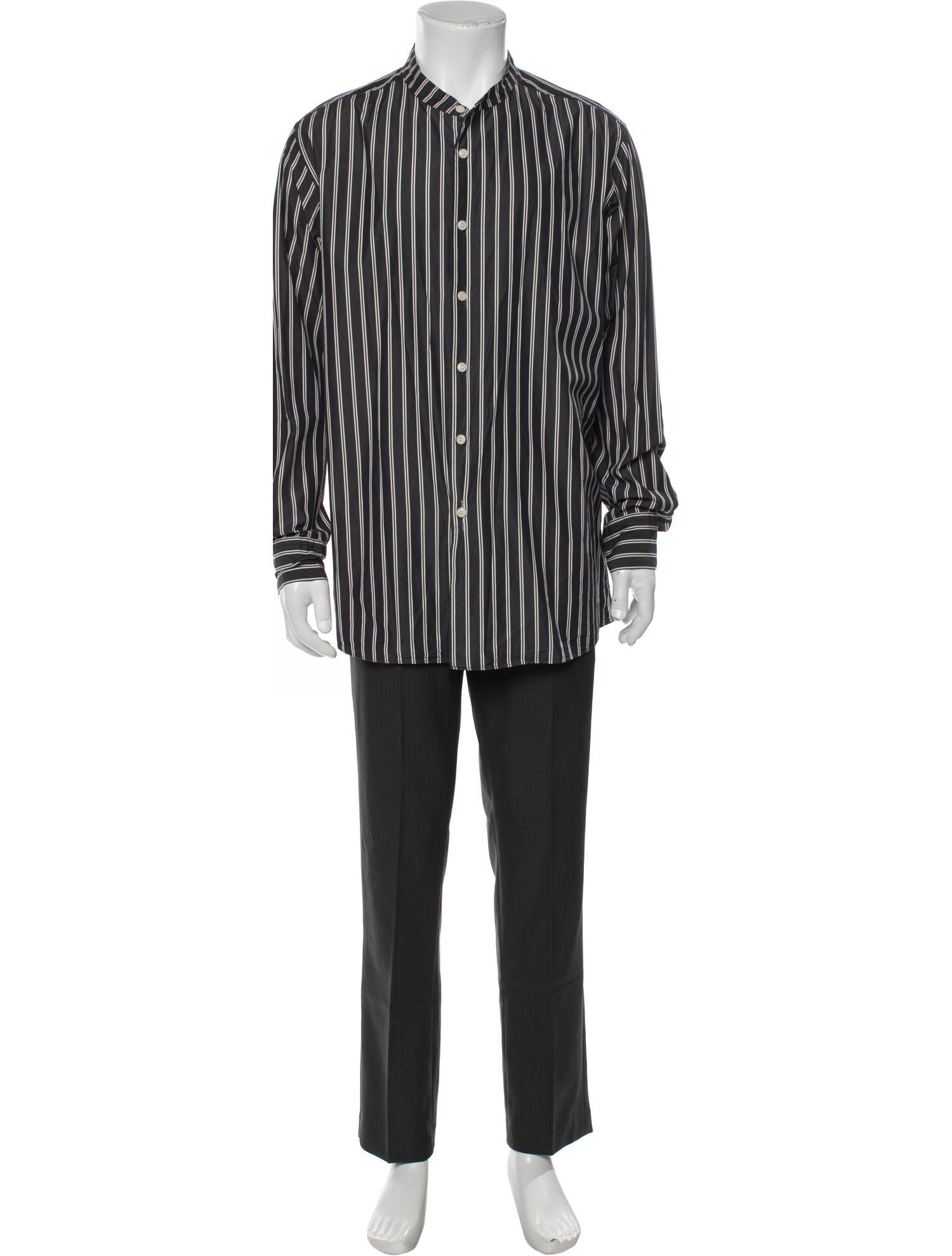 Casey Casey Striped Long Sleeve Shirt
