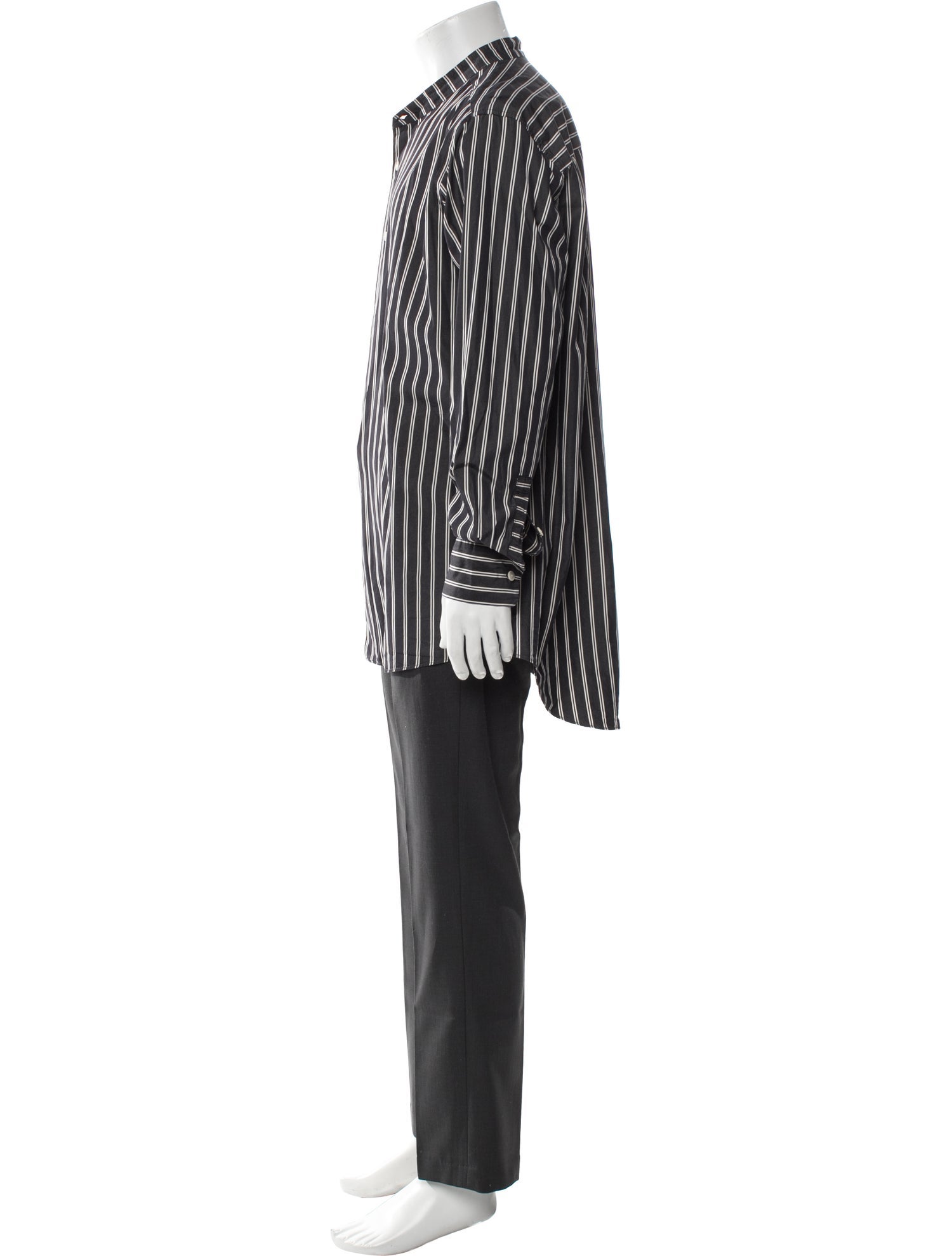 Casey Casey Striped Long Sleeve Shirt