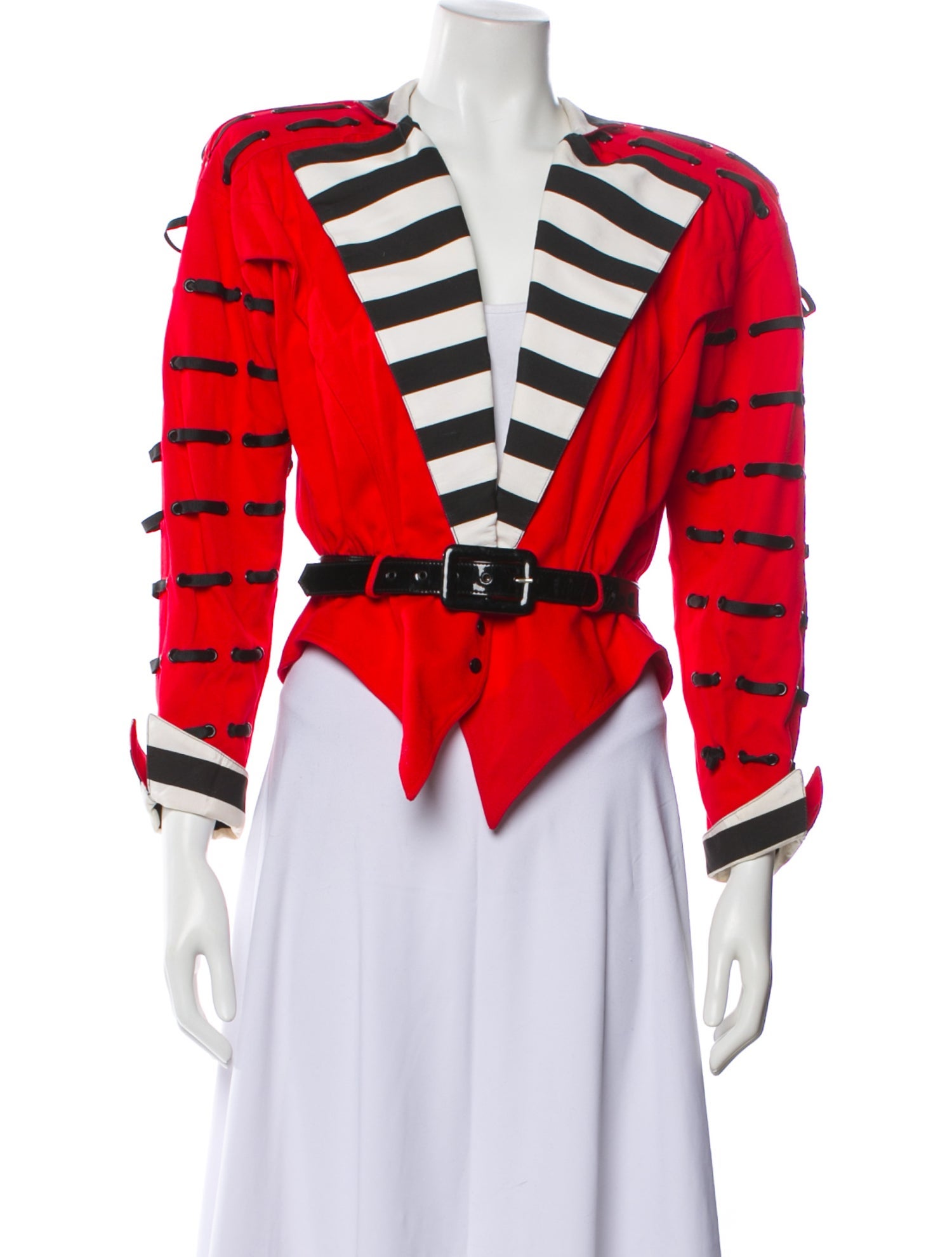 Cache Striped Evening Jacket