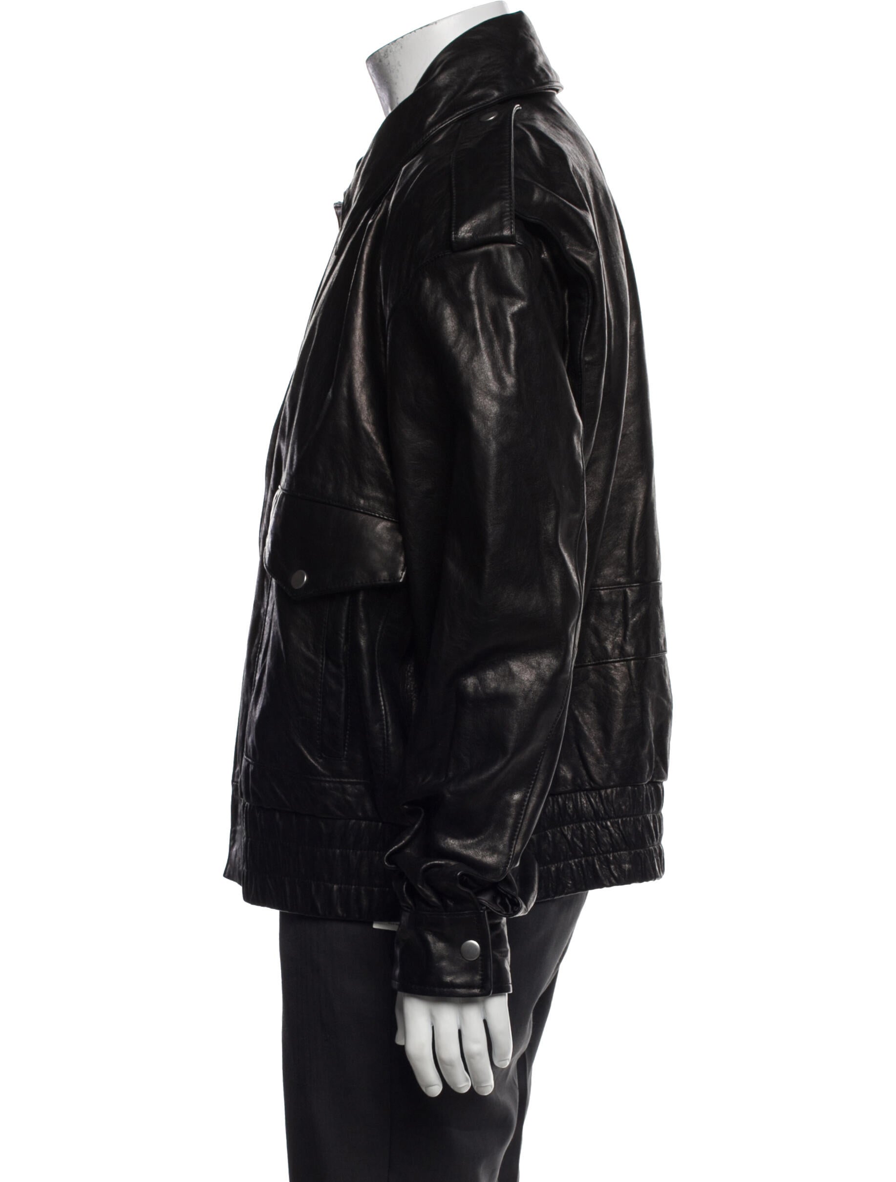 California Arts Calfskin Bomber Jacket