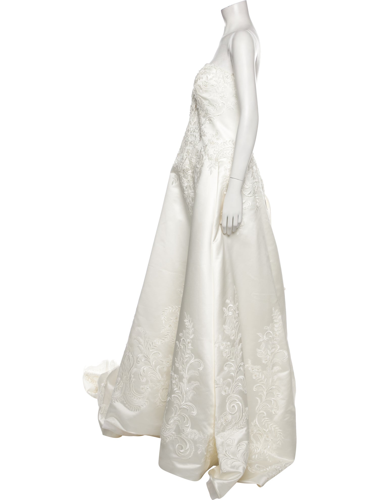 Casablanca Bridal Strapless Long Dress