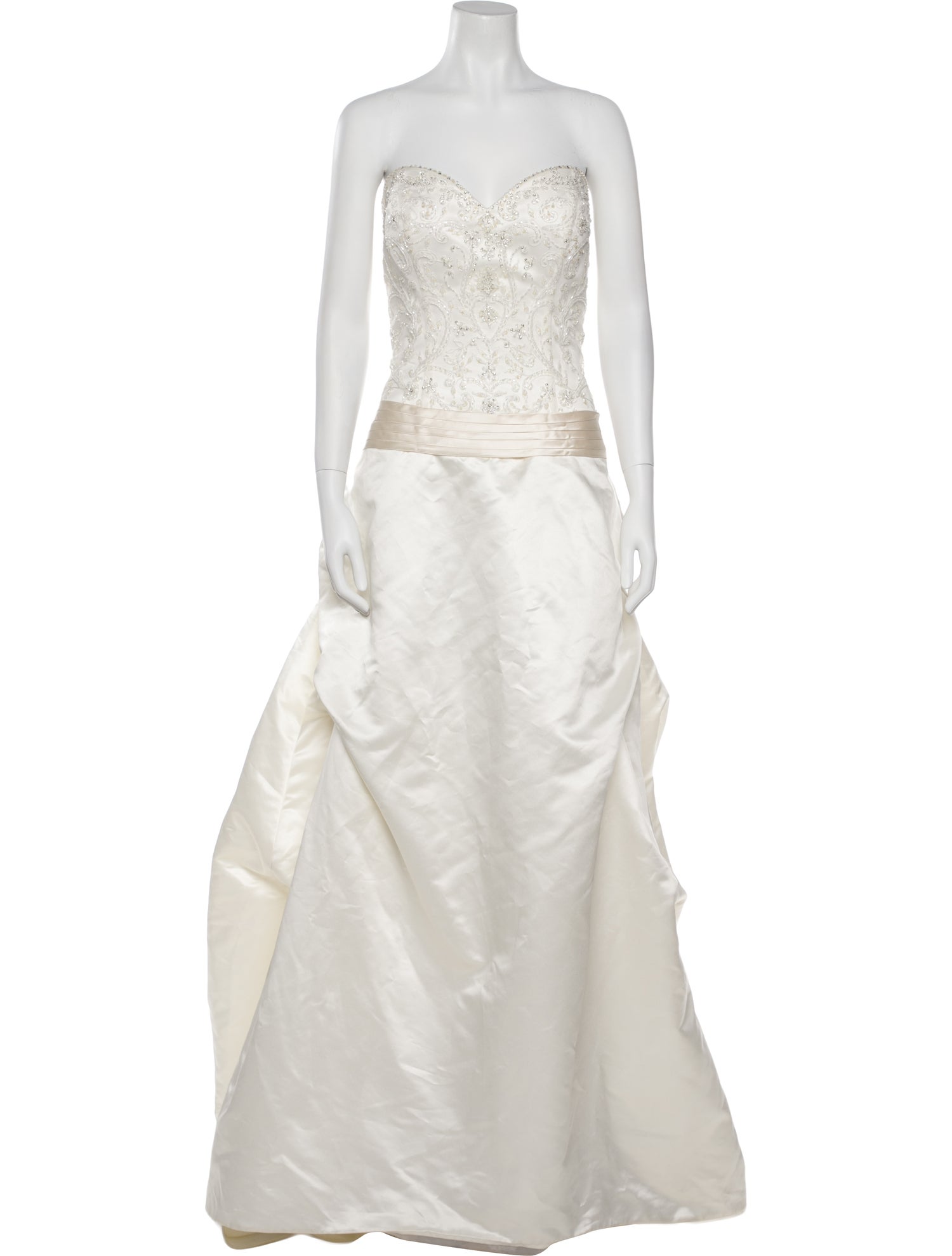 Casablanca Bridal Strapless Long Dress