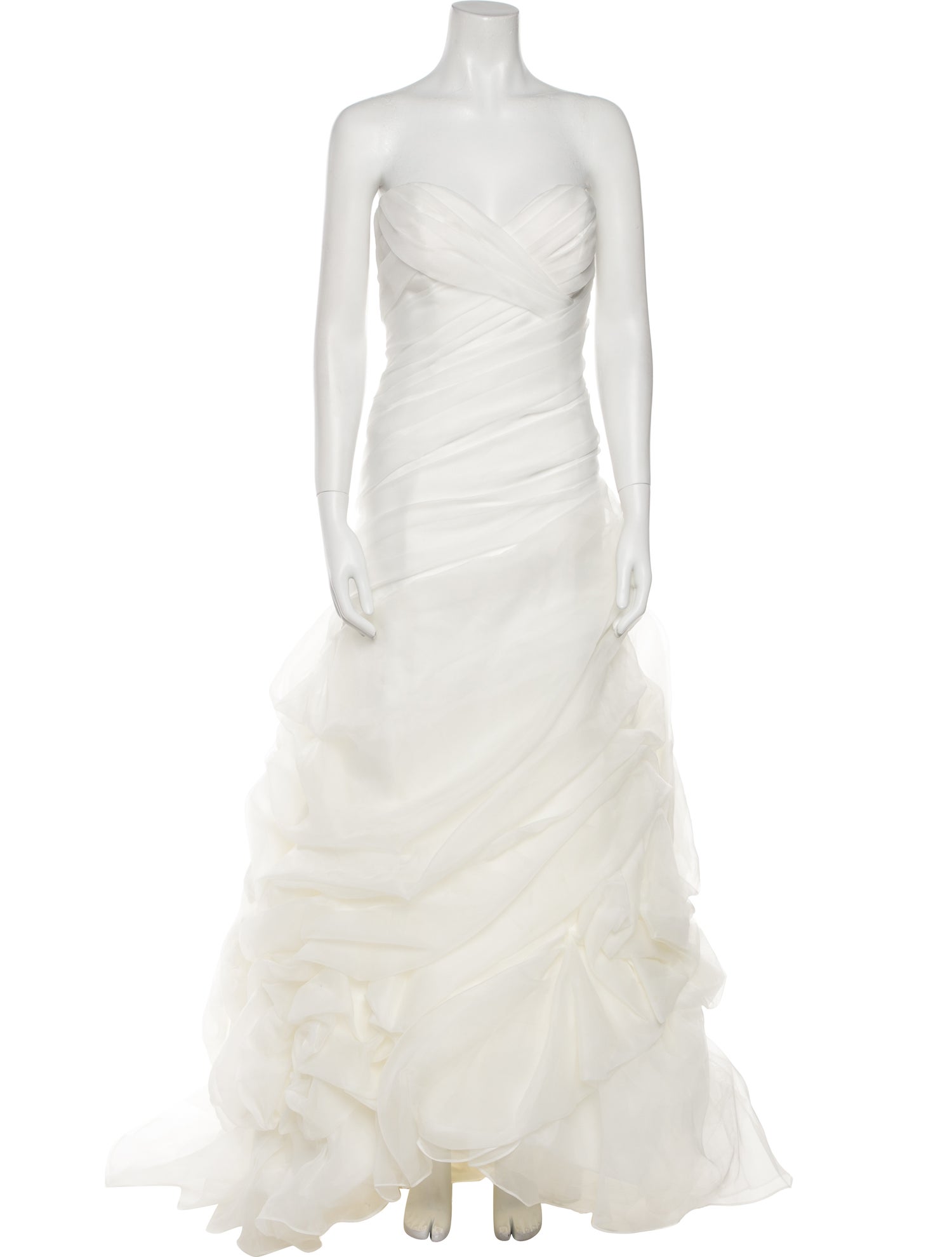 Casablanca Bridal Strapless Long Dress w/ Tags