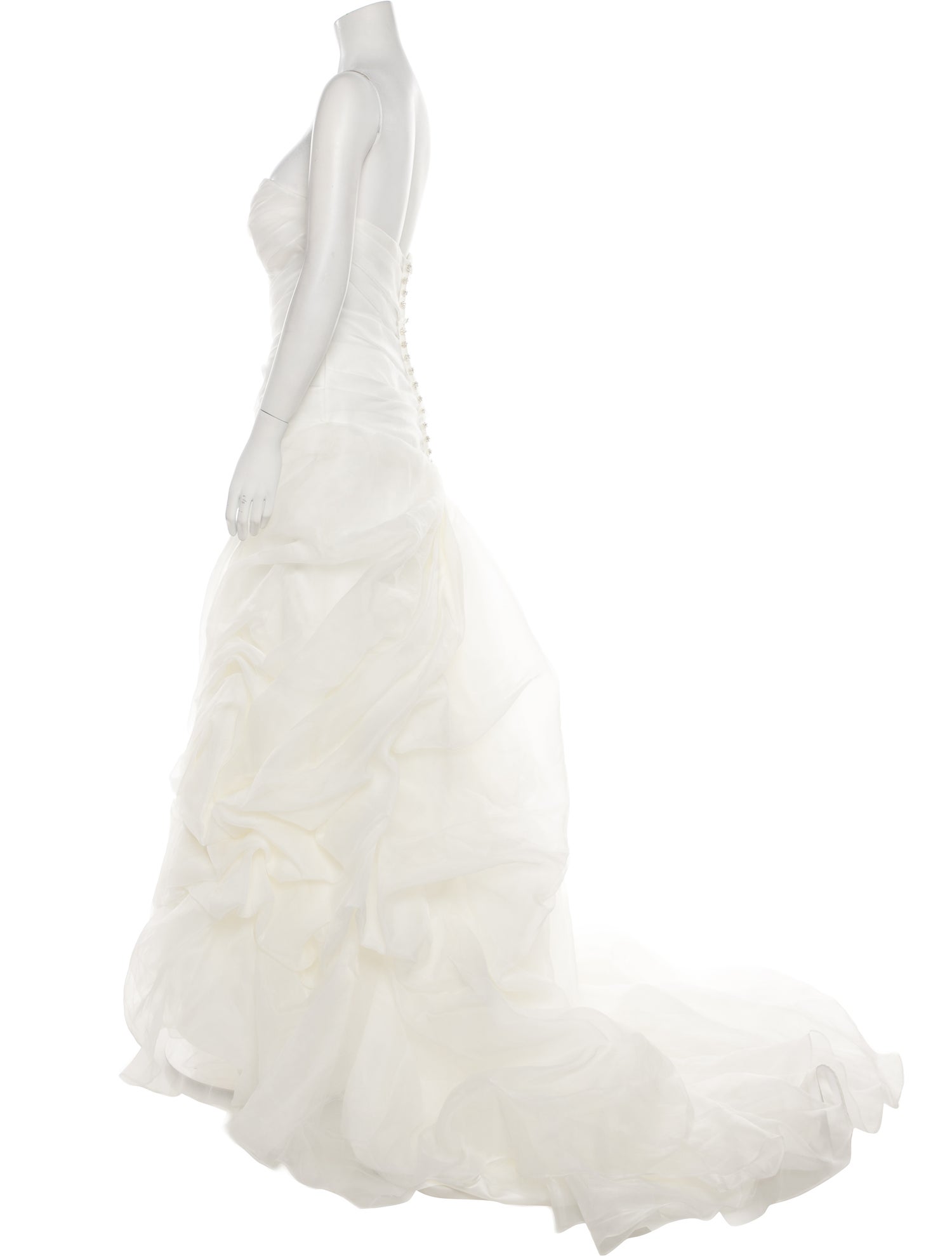 Casablanca Bridal Strapless Long Dress w/ Tags