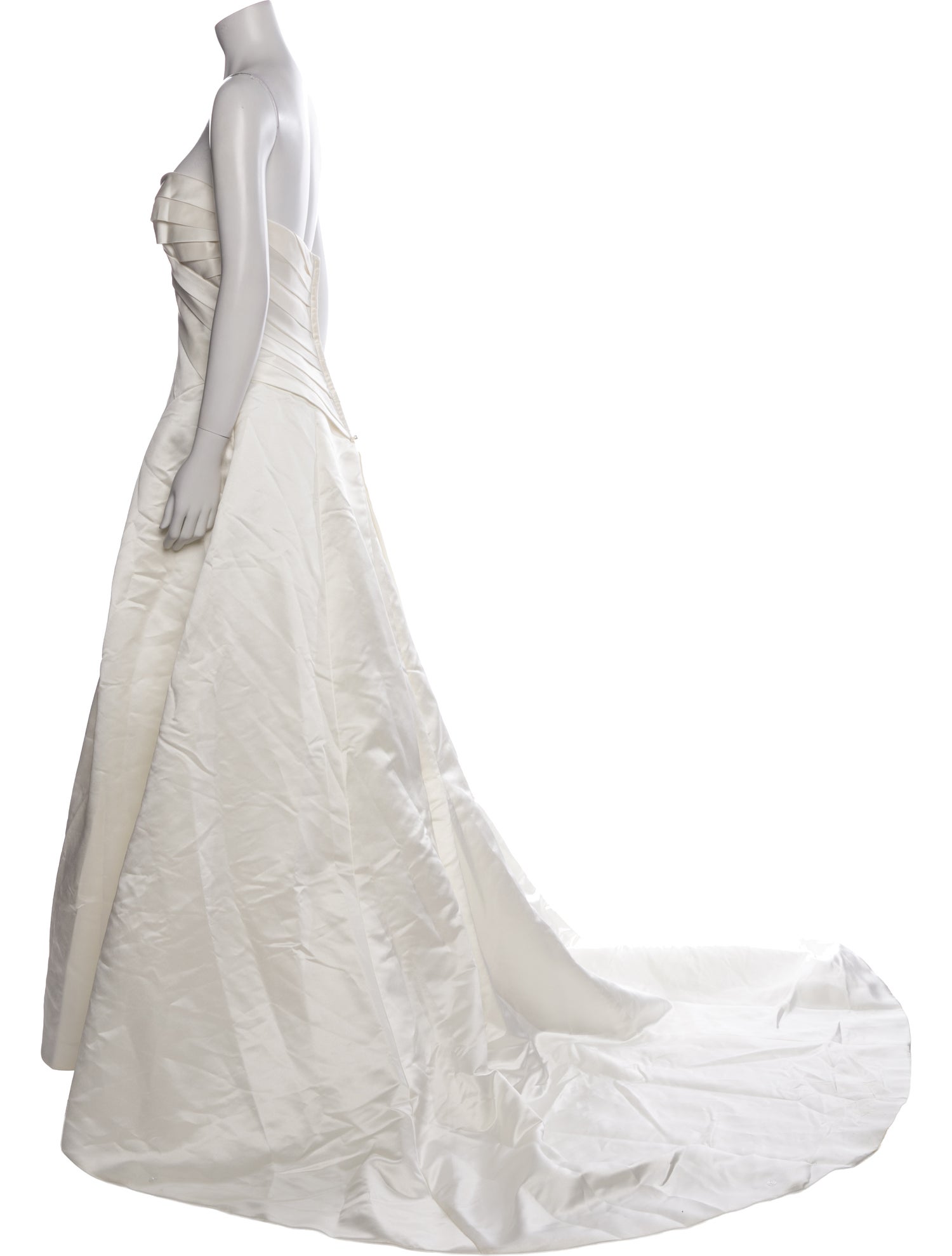Casablanca Bridal Strapless Long Dress