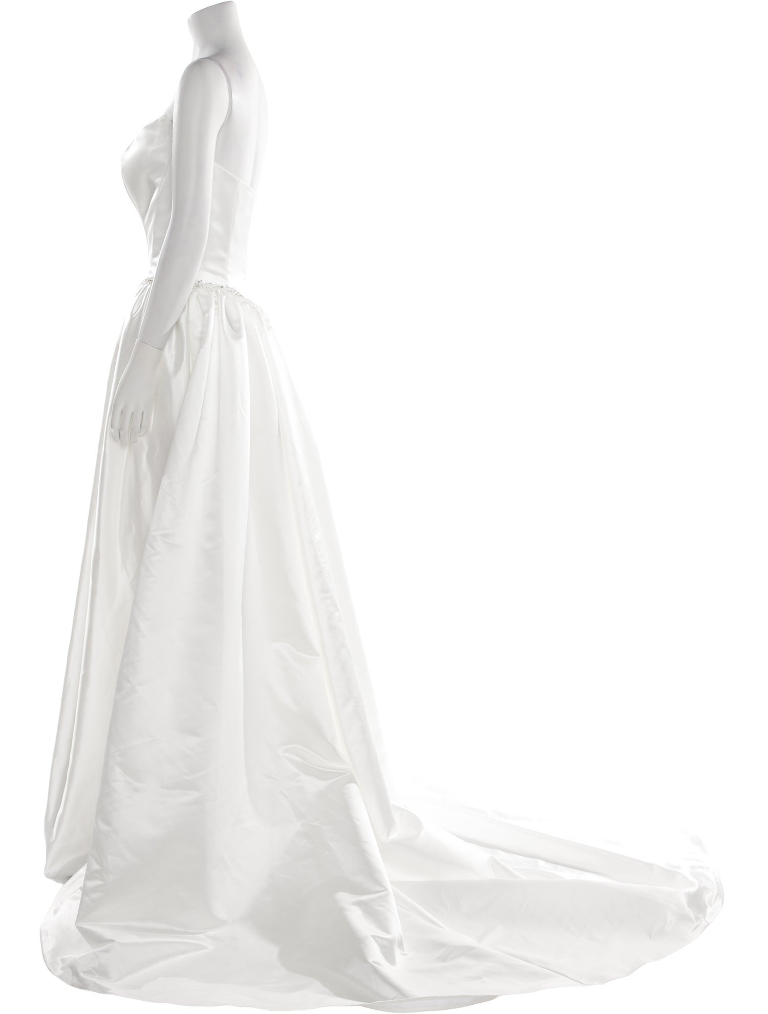 Casablanca Bridal Strapless Long Dress w/ Tags