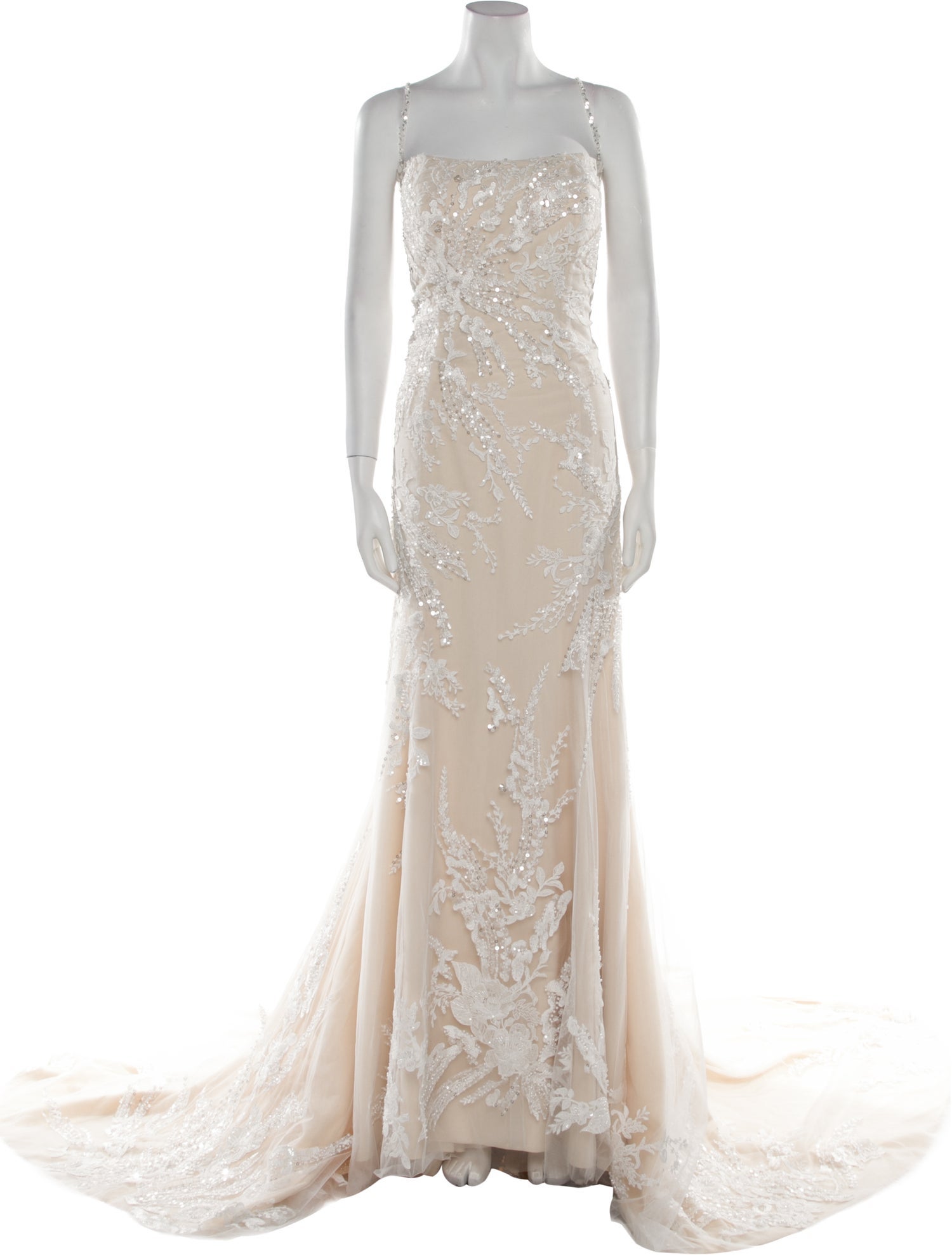 Casablanca Bridal Lace Long Dress w/ Tags