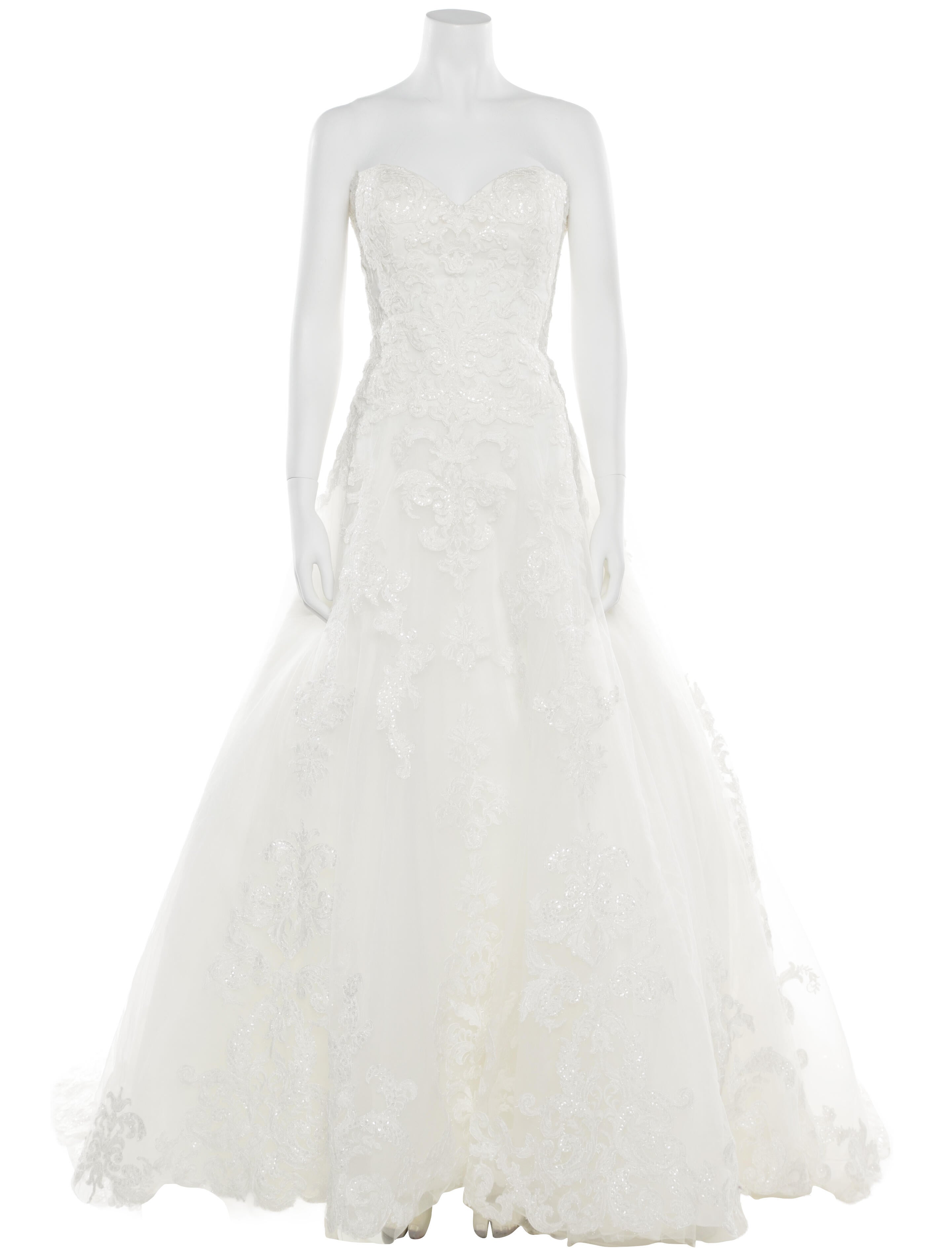 Casablanca Bridal Strapless Long Dress