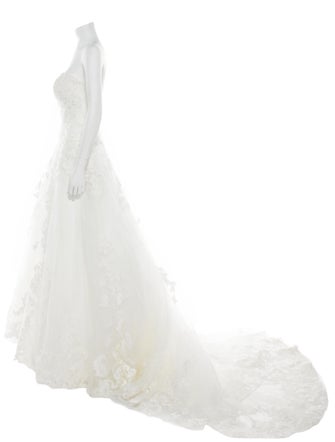 Casablanca Bridal Strapless Long Dress
