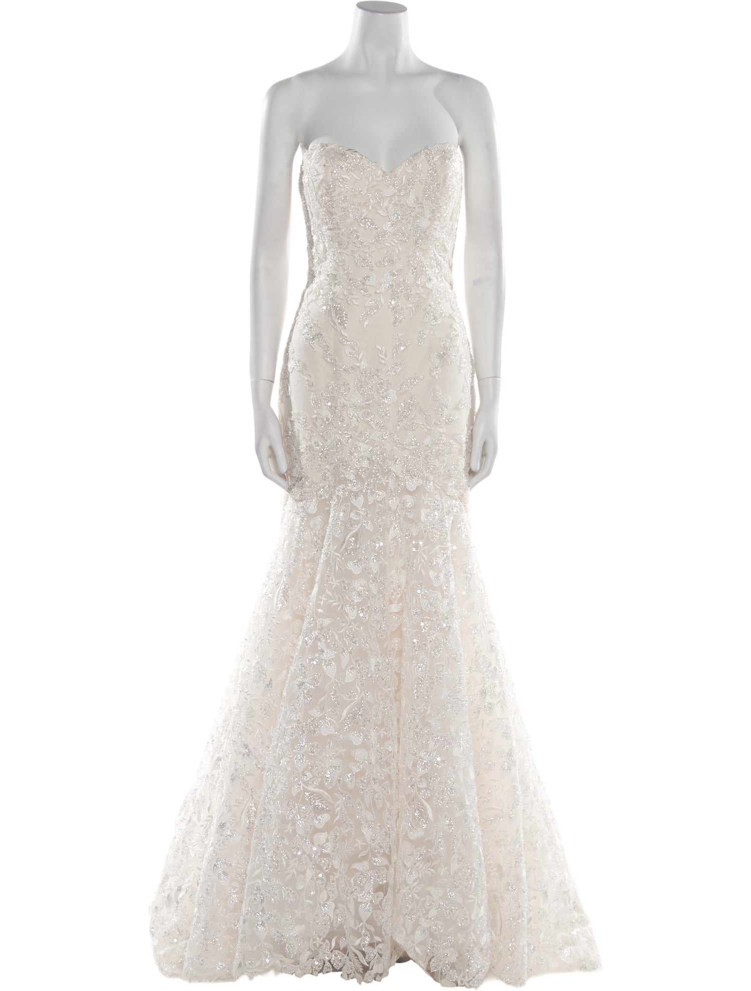 Casablanca Bridal Strapless Long Dress