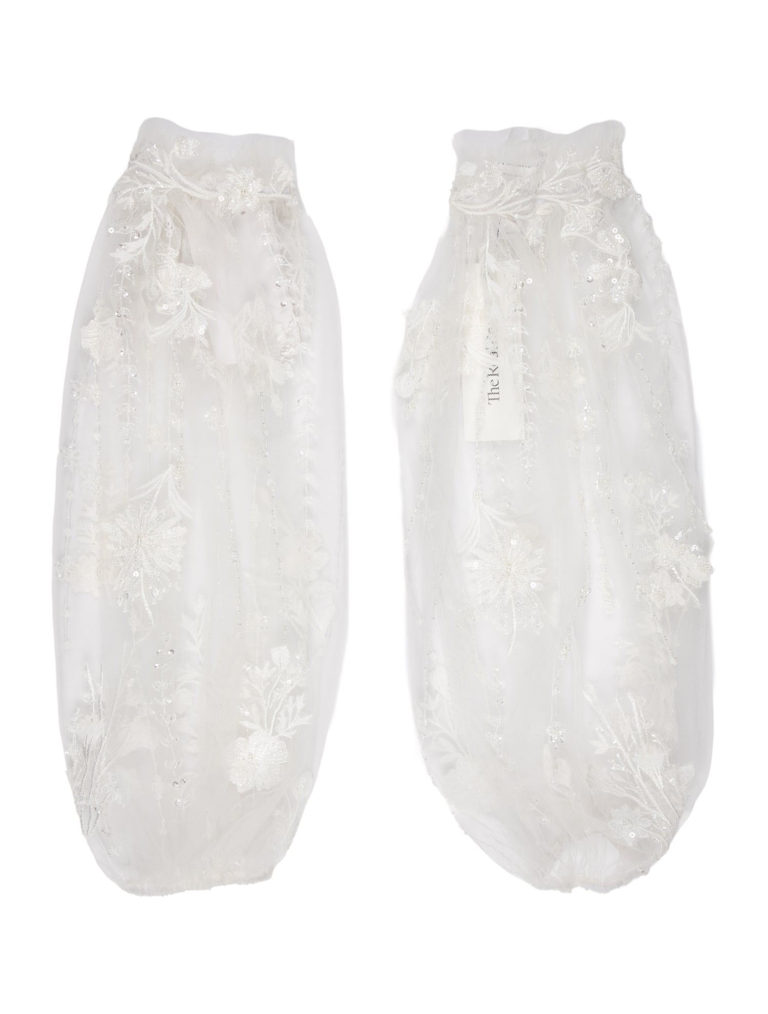 Casablanca Bridal Embellished Bridal Sleeves w/ Tags