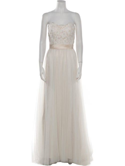 Casablanca Bridal Strapless Long Dress