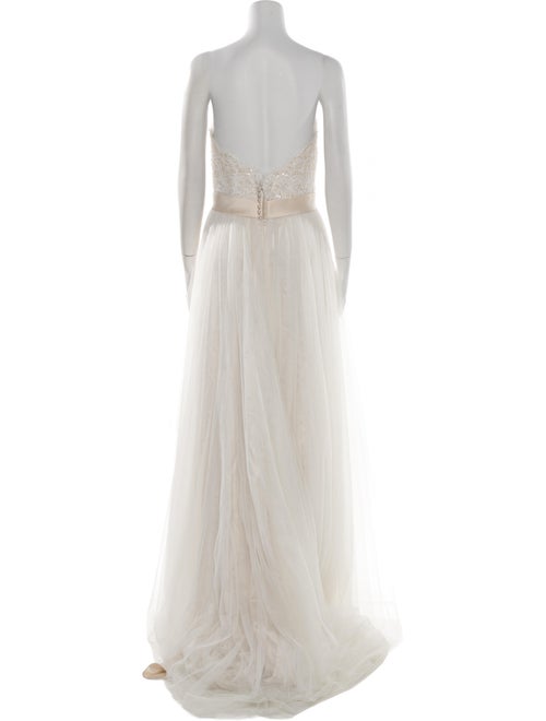 Casablanca Bridal Strapless Long Dress