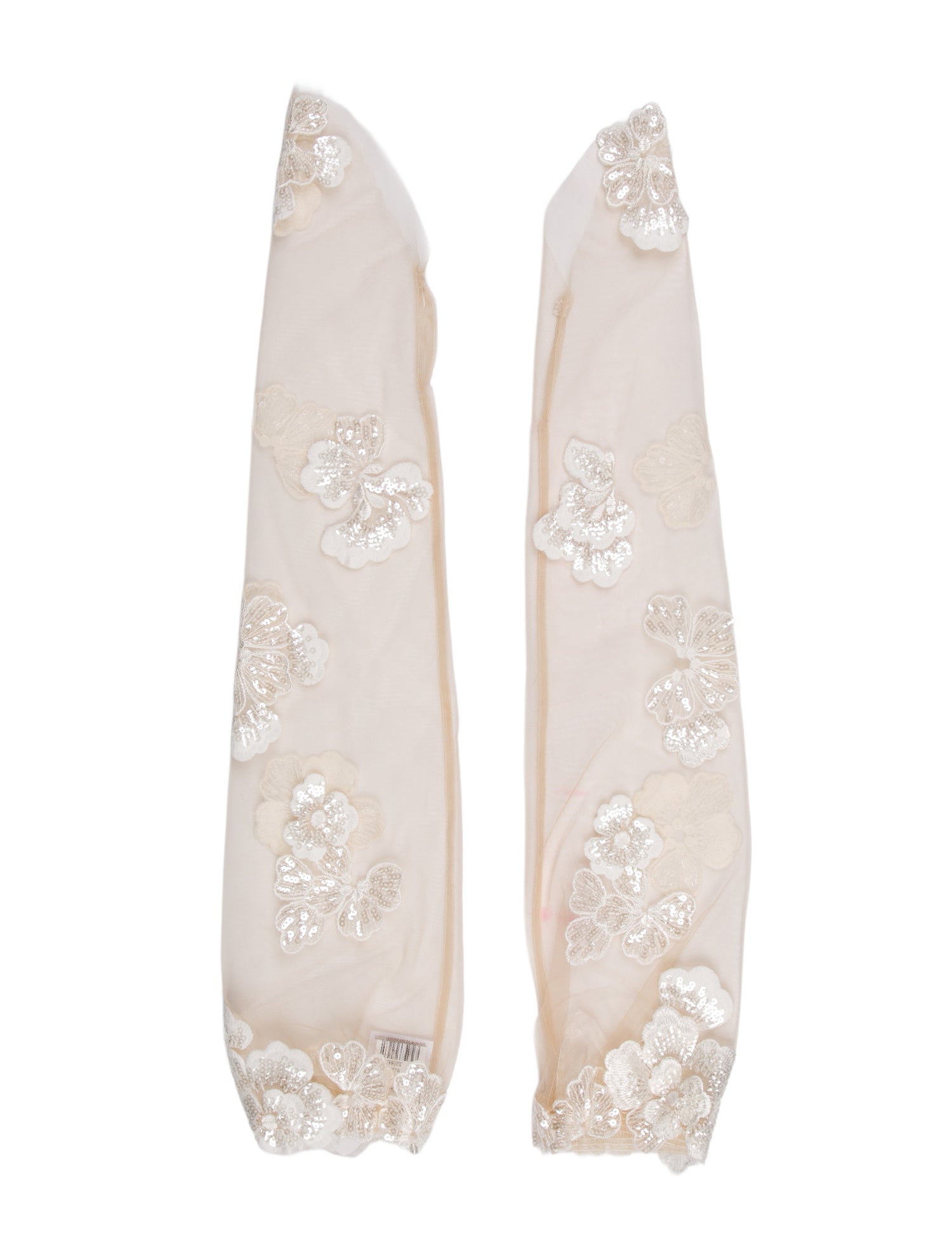 Casablanca Bridal Embroidered Bridal Gloves