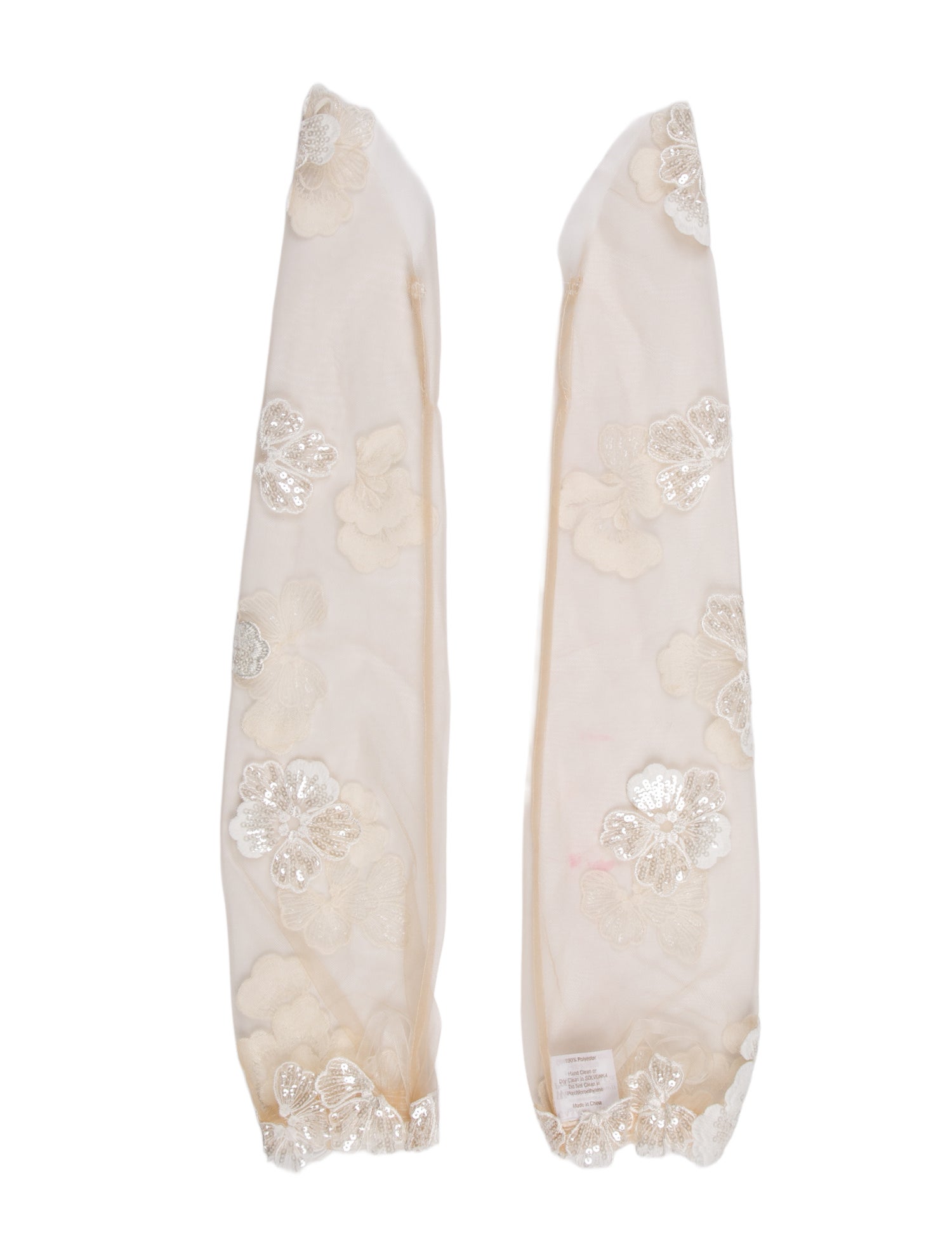 Casablanca Bridal Embroidered Bridal Gloves