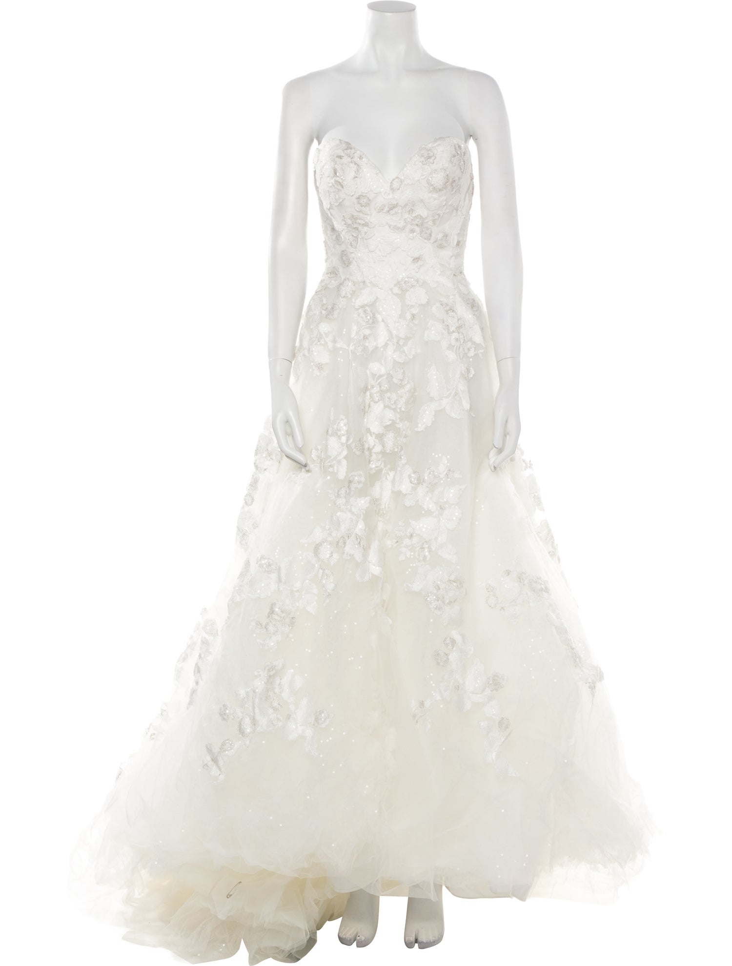 Casablanca Bridal Strapless Long Dress