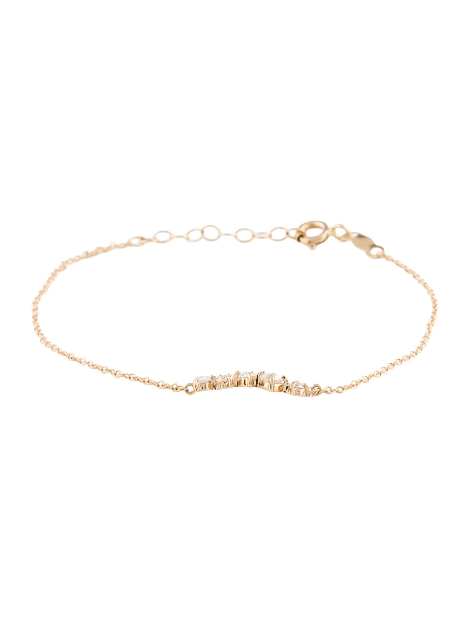 Catbird 14K Diamond Snow Queen Bracelet - Link, Bracelets