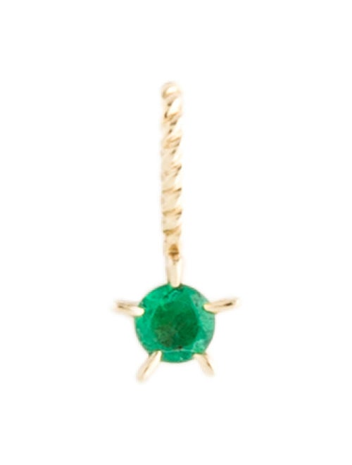 Catbird 14K Emerald Little Star Birthstone Charm