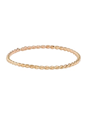 Catbird 14K Twisted Stacker Band