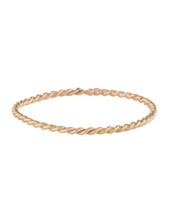 Catbird 14K Twisted Stacker Band