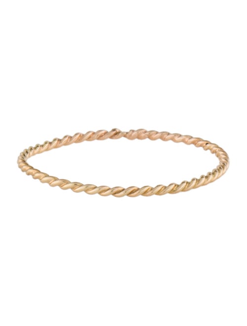 Catbird 14K Twisted Stacker Band