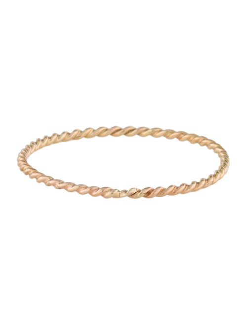 Catbird 14K Twisted Stacker Band