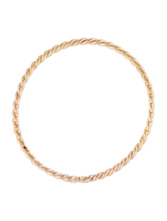 Catbird 14K Twisted Stacker Band