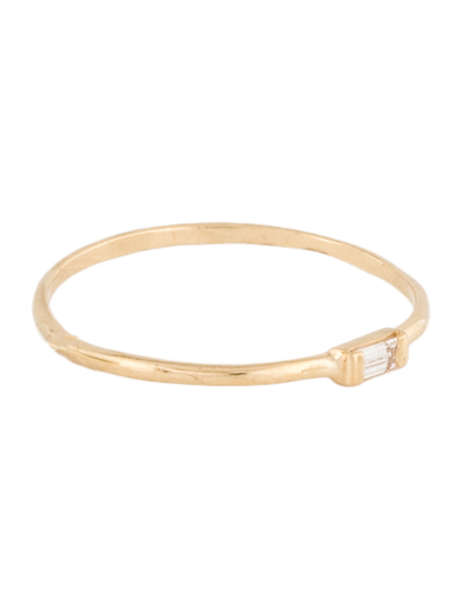 Catbird 14K Diamond Stacking Band Ring